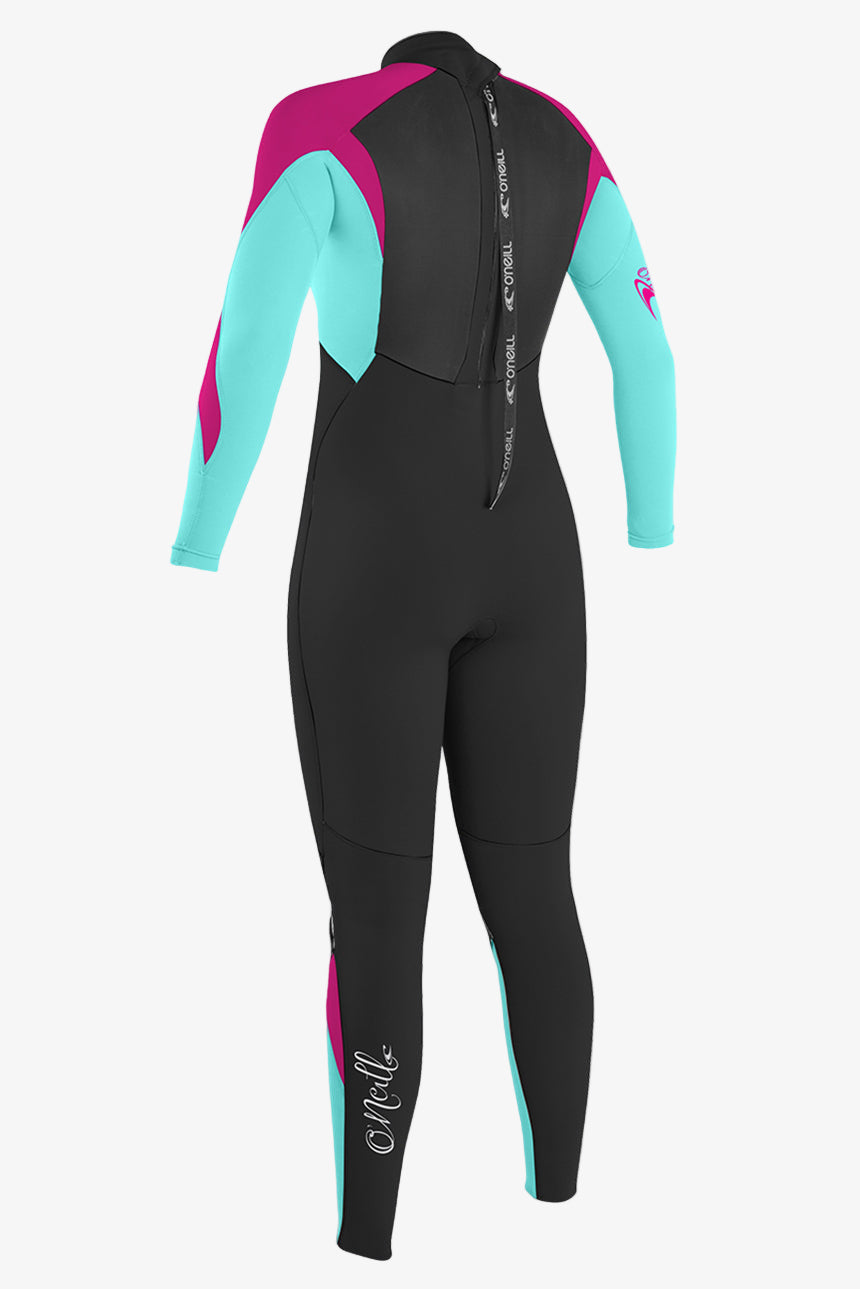 Girl's Epic 4/3mm Back Zip Full Wetsuit - Image 2