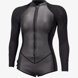 Women's Bahia 2/1mm Front Zip L/S Surf Suit