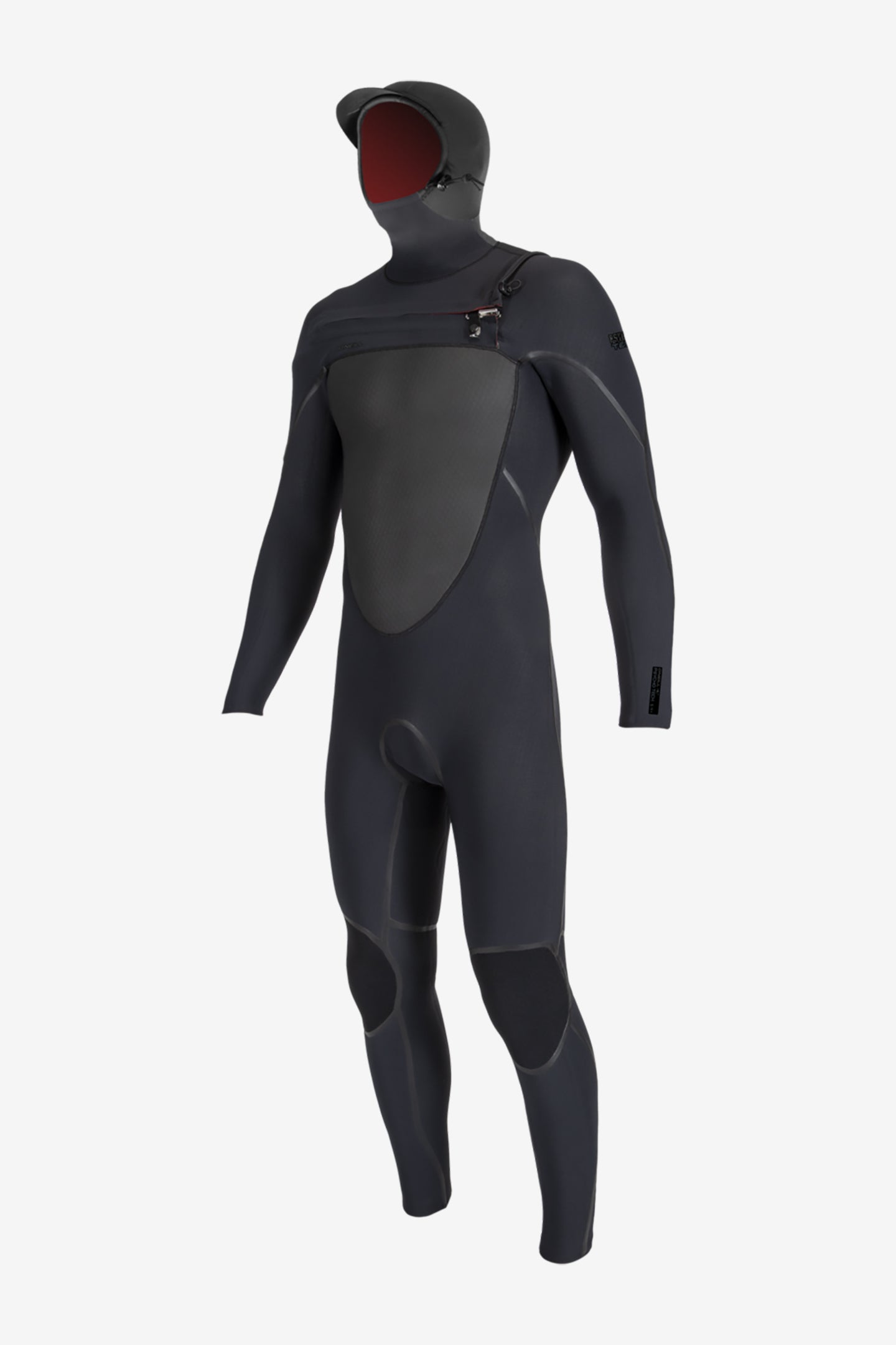 Psycho Tech 5/4mm+ Chest Zip Full Wetsuit W/ Hood