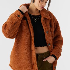 Heath High Pile Oversized Fleece Jacket