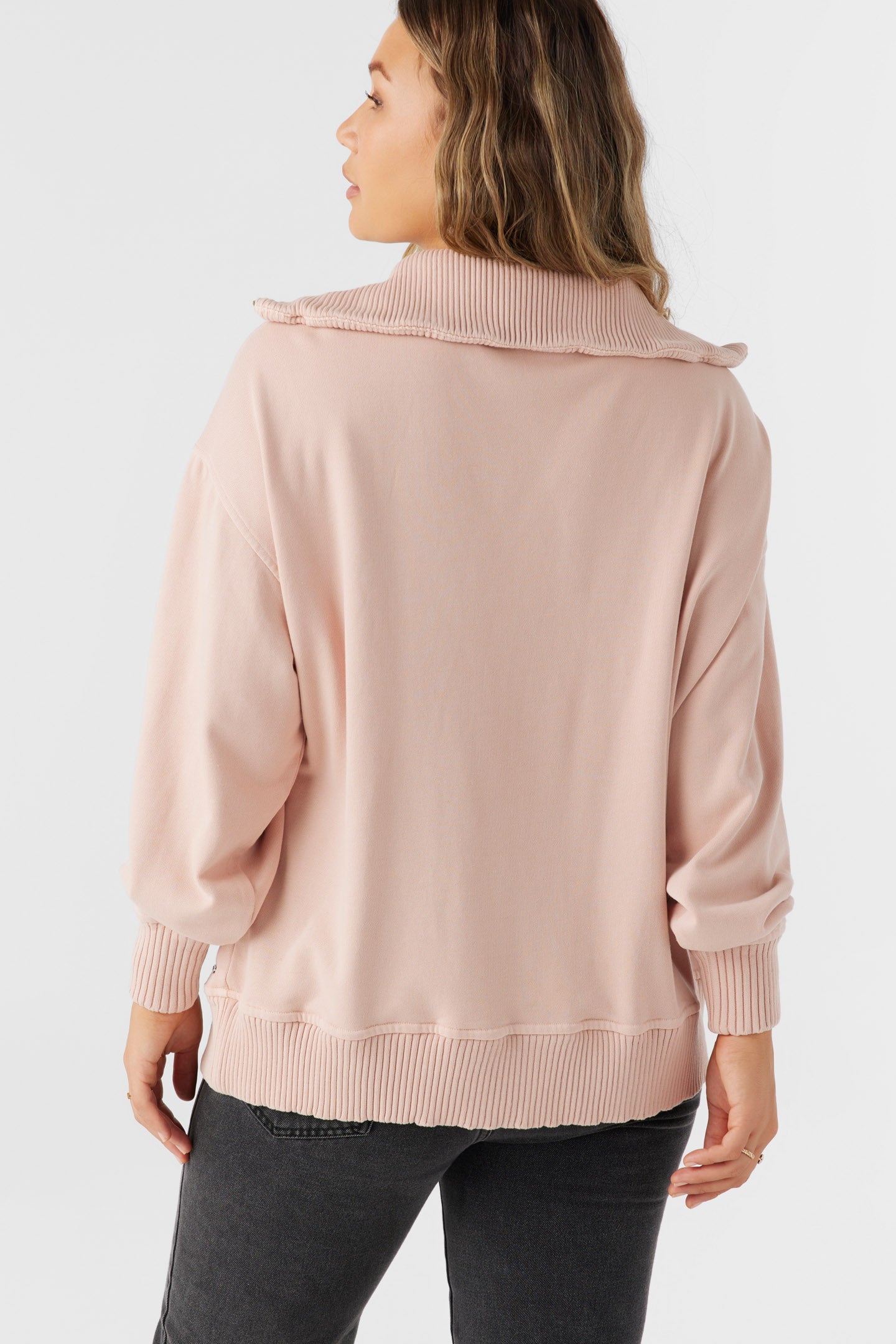 Karma French Terry Half Zip Pullover - Image 2