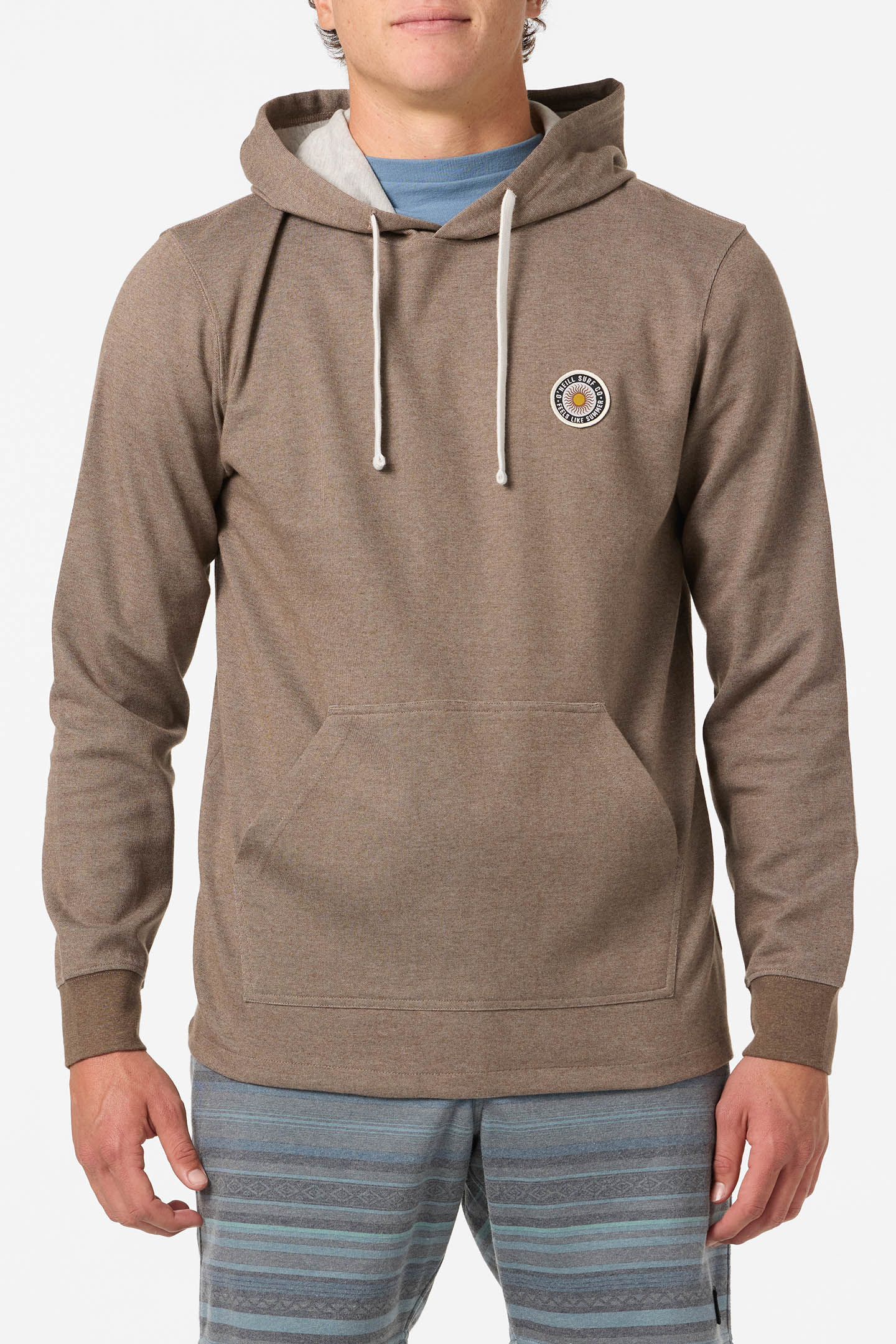 Cantina Hooded Textured Knit Long Sleeve Pullover - Image 2