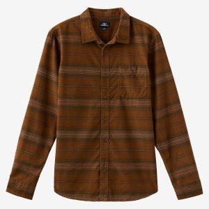 Caruso Stripe Cord Standard Fit Long Sleeve Shirt