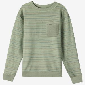 Bavaro Blocked Crew Neck Fleece
