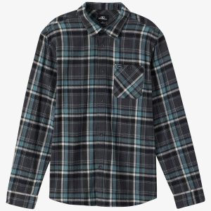 Boy's Redmond Plaid Flannel Long Sleeve Shirt