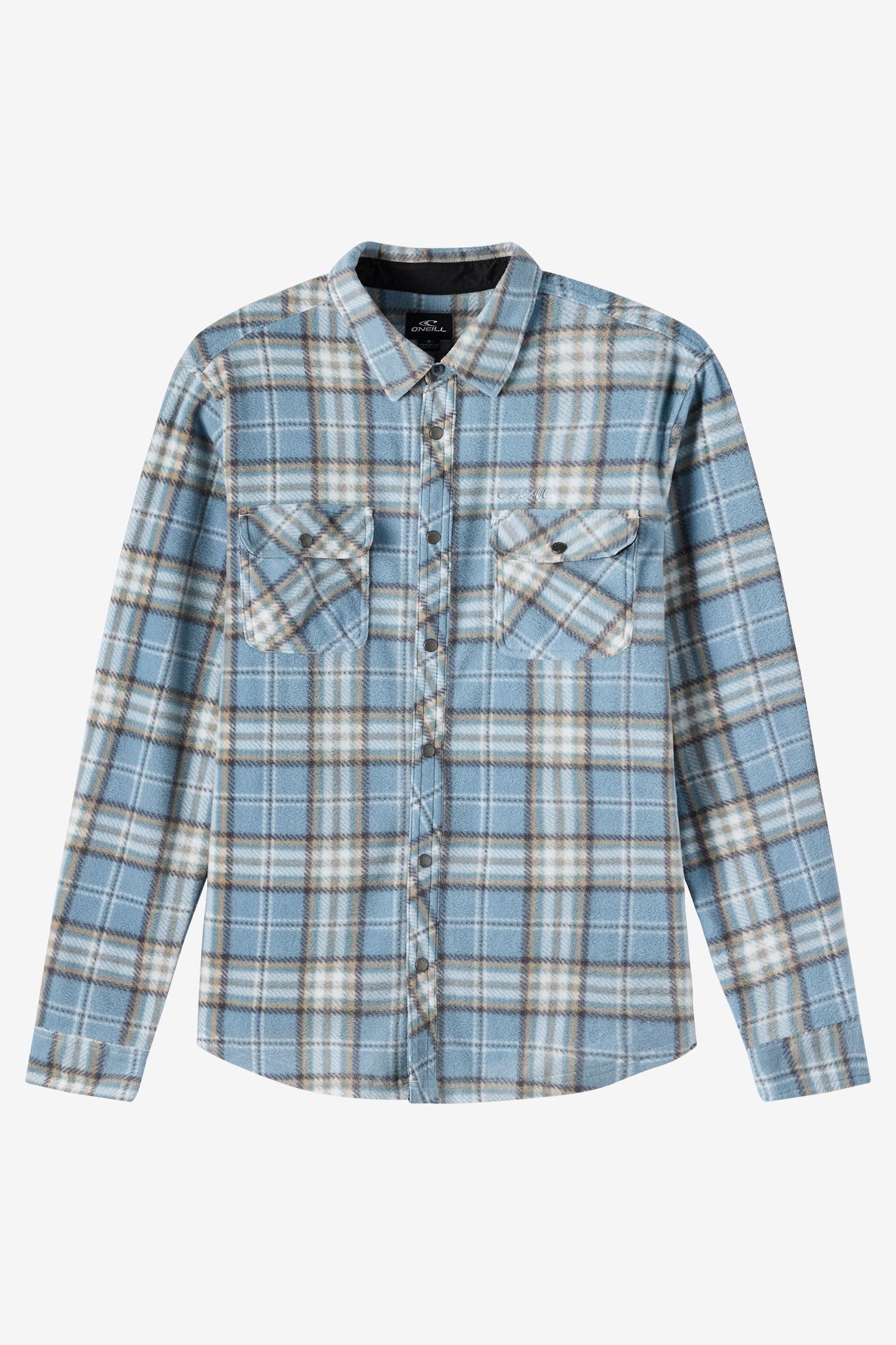 Boy's Glacier Plaid Superfleece Long Sleeve Shirt
