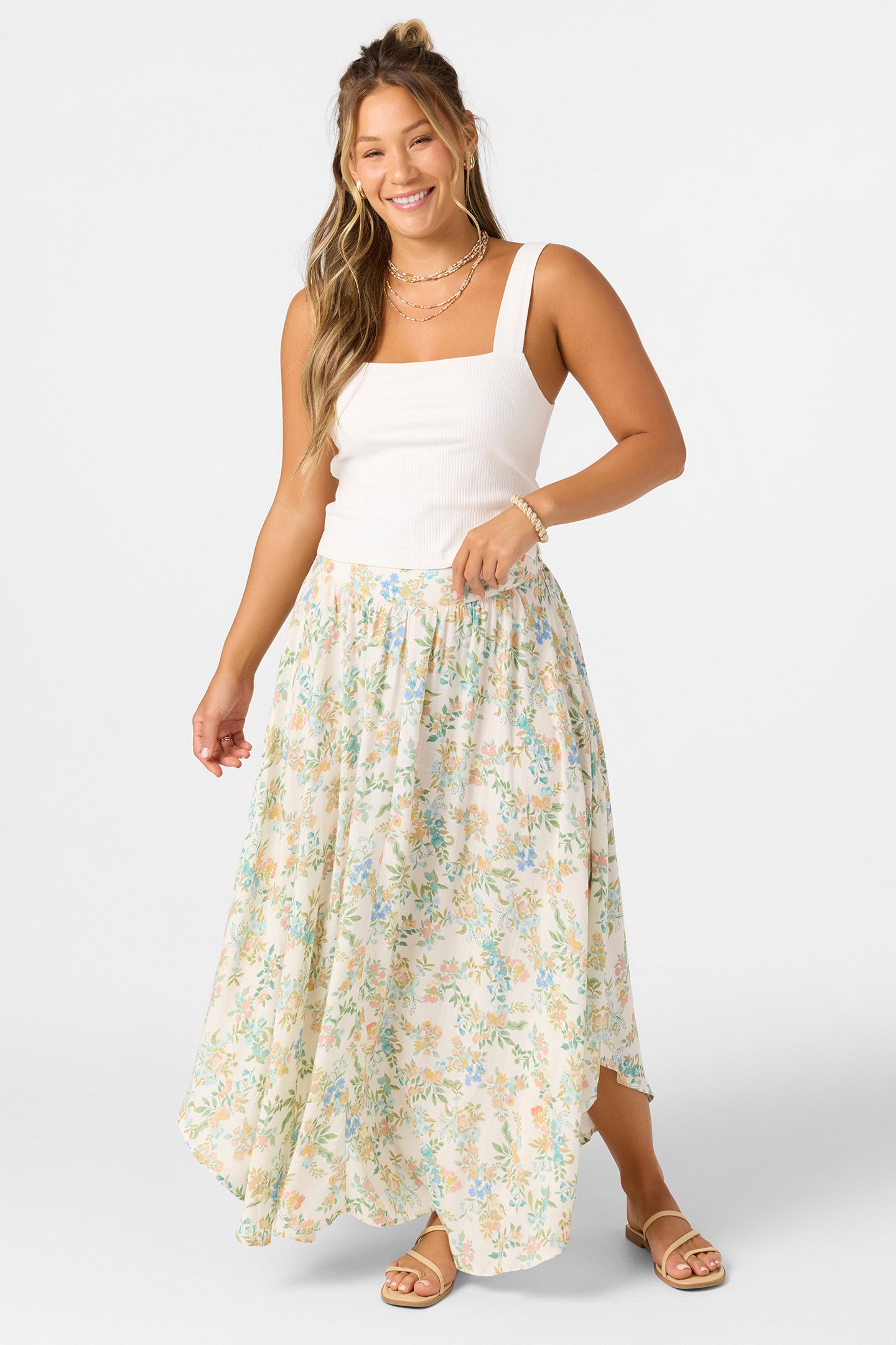 Marnie Naomi Floral Maxi Skirt