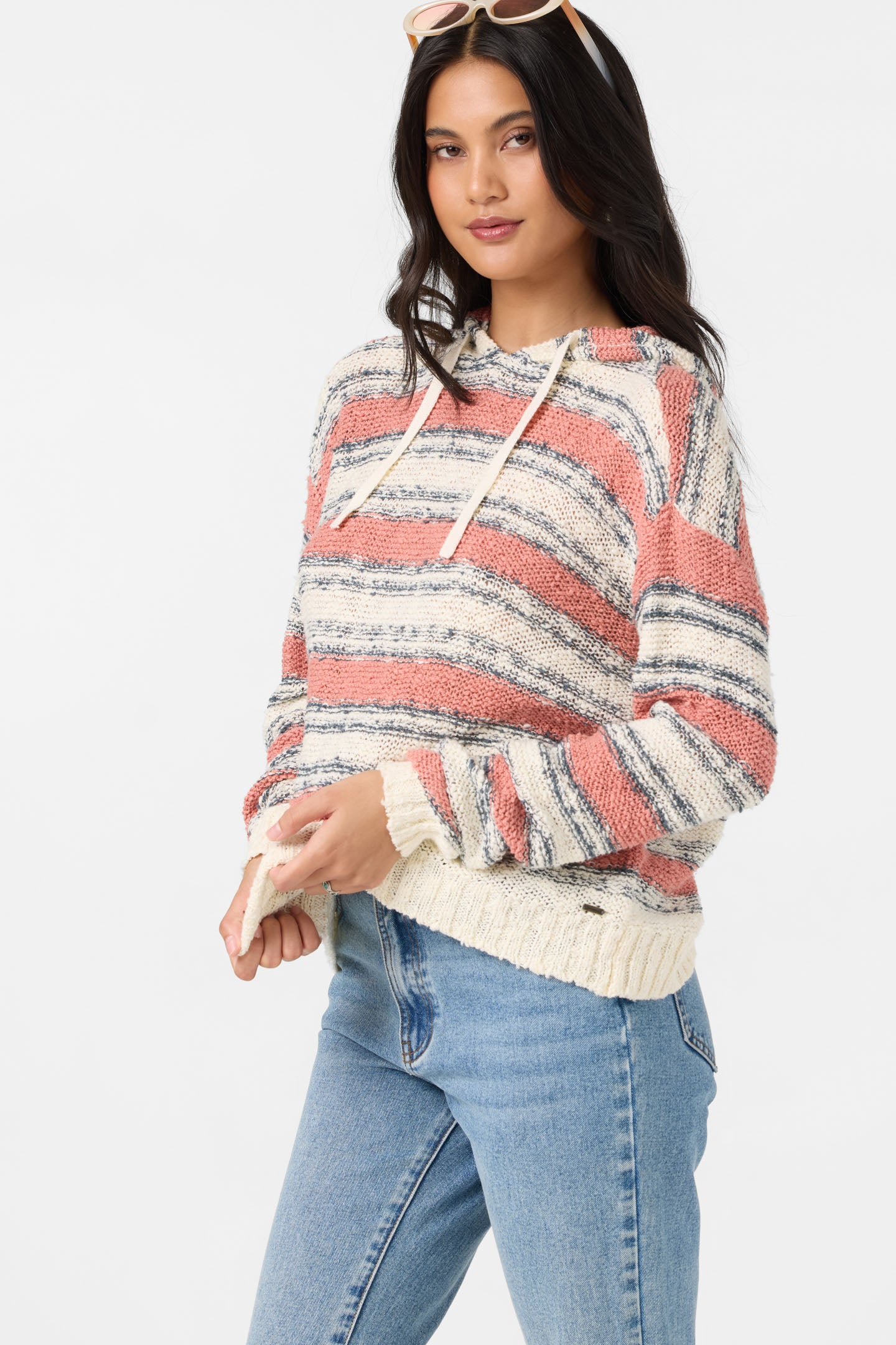 Jayne Stripe Long Sleeve Sweater - Image 5