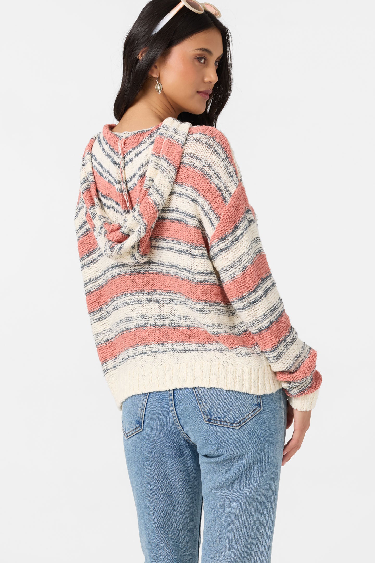 Jayne Stripe Long Sleeve Sweater - Image 2