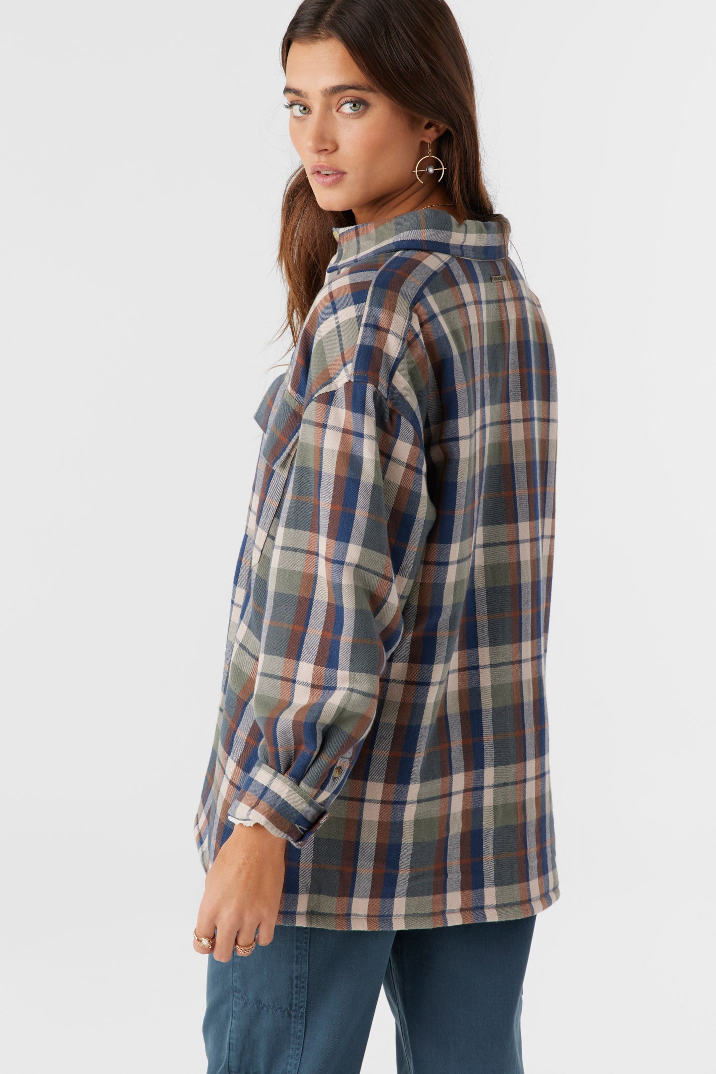 Chance High Pile Lined Flannel Jacket - Image 4