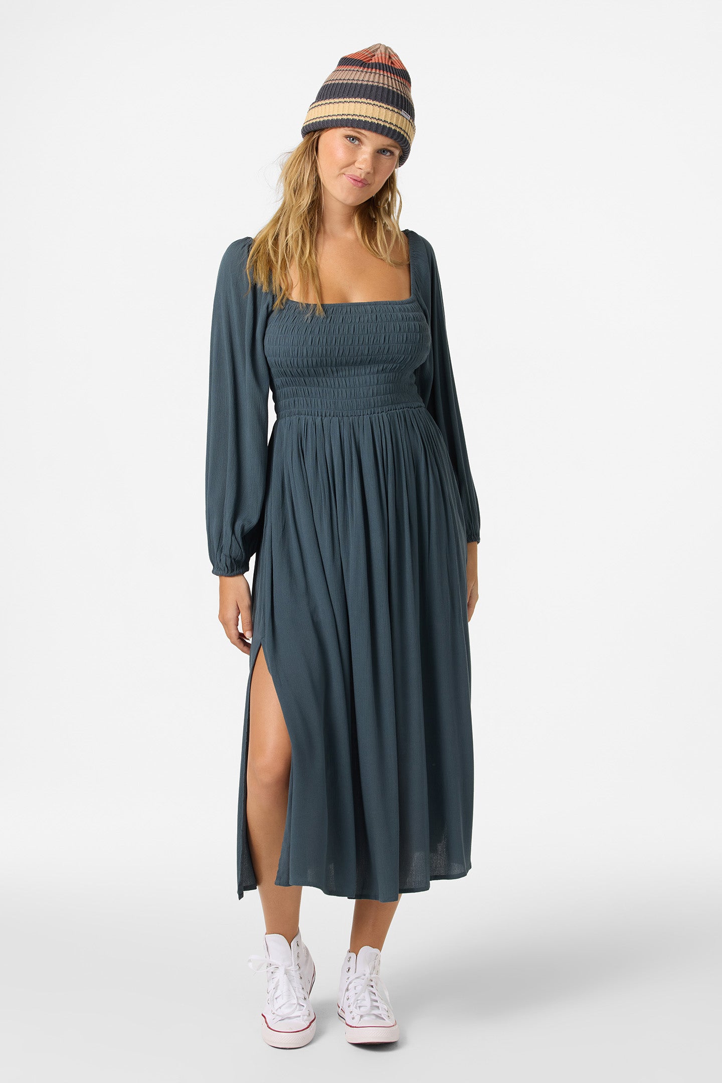 Gracyn Solid Midi Dress - Image 3