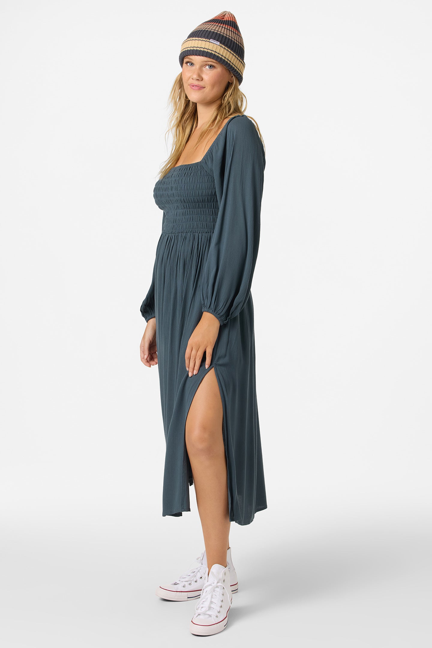 Gracyn Solid Midi Dress - Image 4