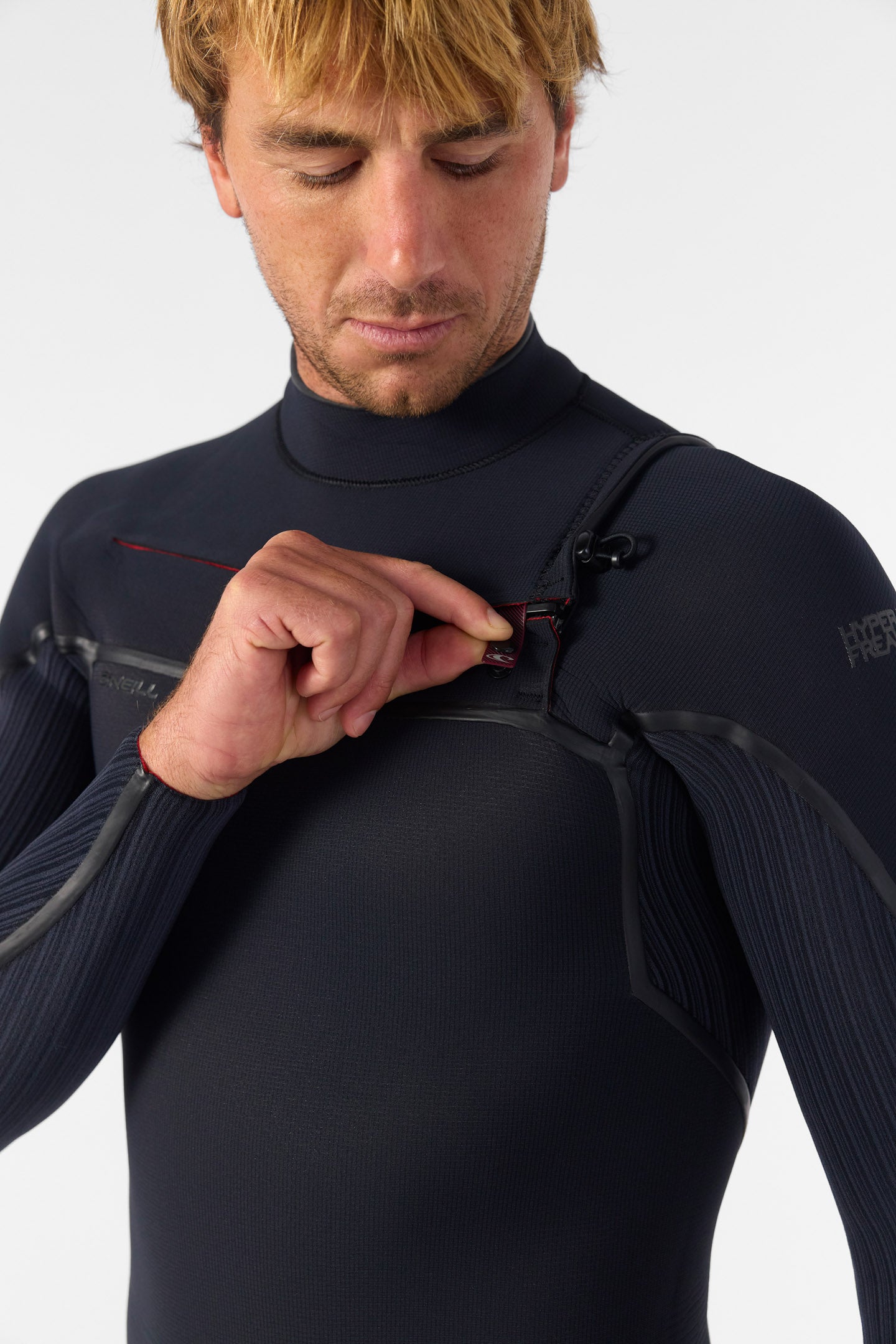 Hyperfreak Fire 3/2mm+ Chest Zip Full Wetsuit - Image 8
