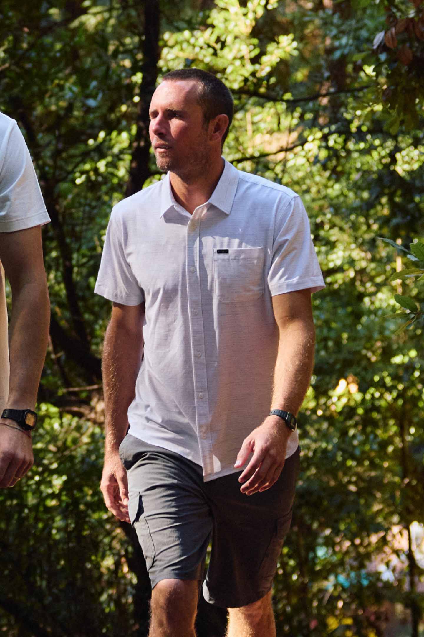 TRVLR UPF Traverse Stripe Standard Fit Shirt