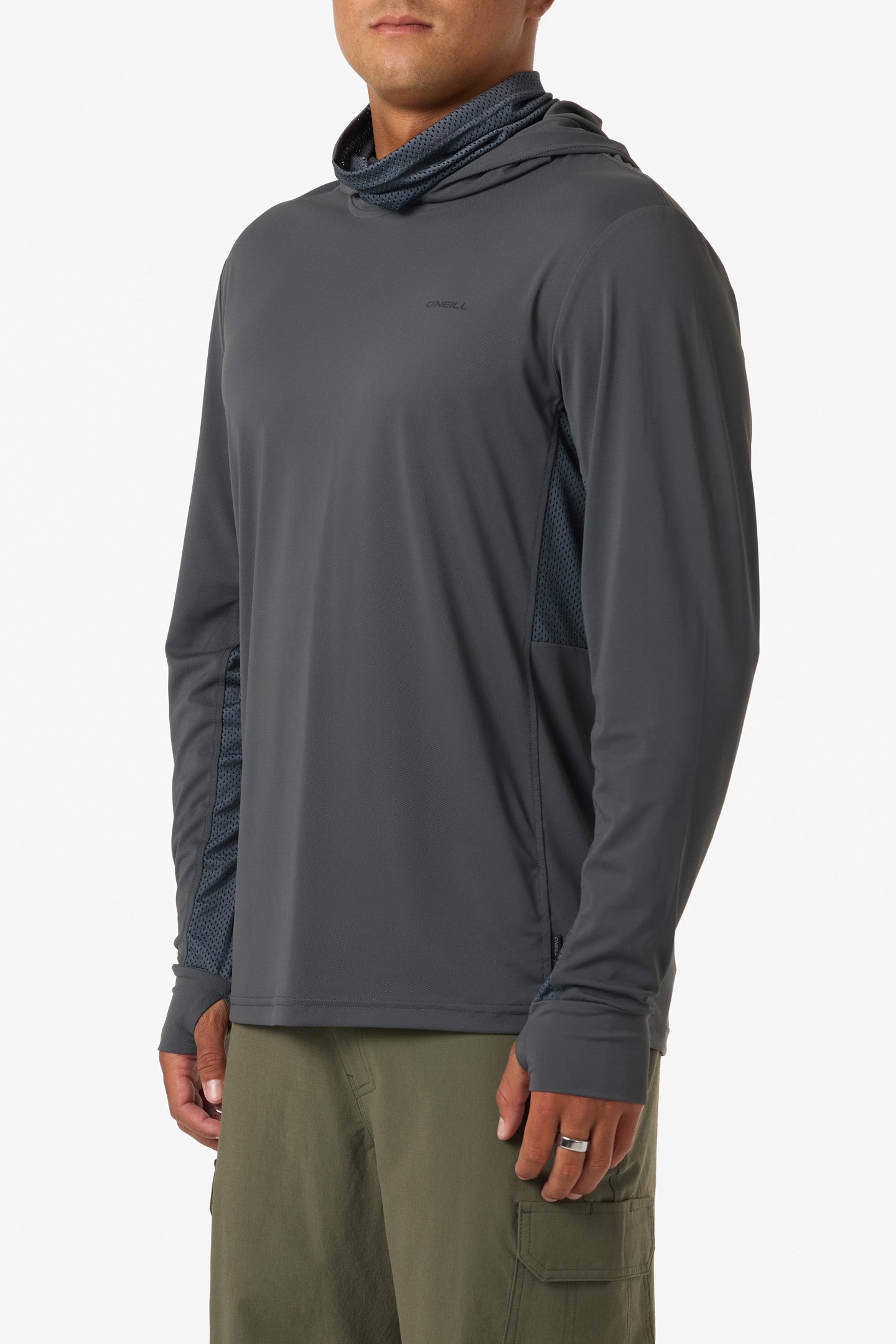 TRVLR UPF Elevated Hooded Long Sleeve Pullover - Image 3