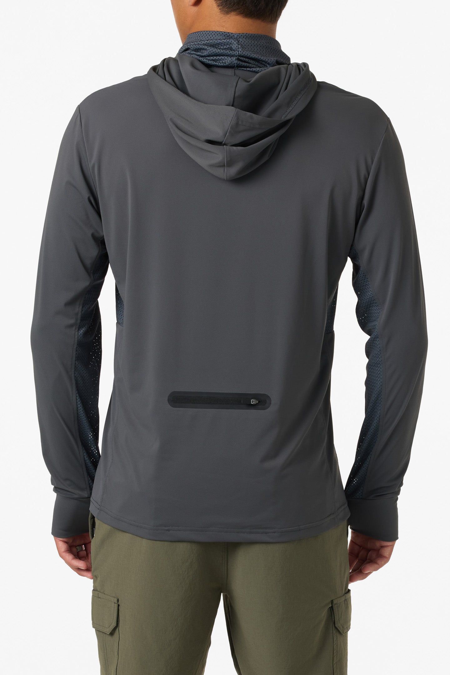 TRVLR UPF Elevated Hooded Long Sleeve Pullover - Image 4