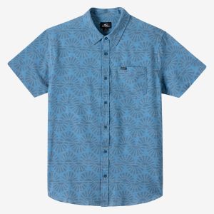 Boy's UPF Slub Standard Woven Shirt