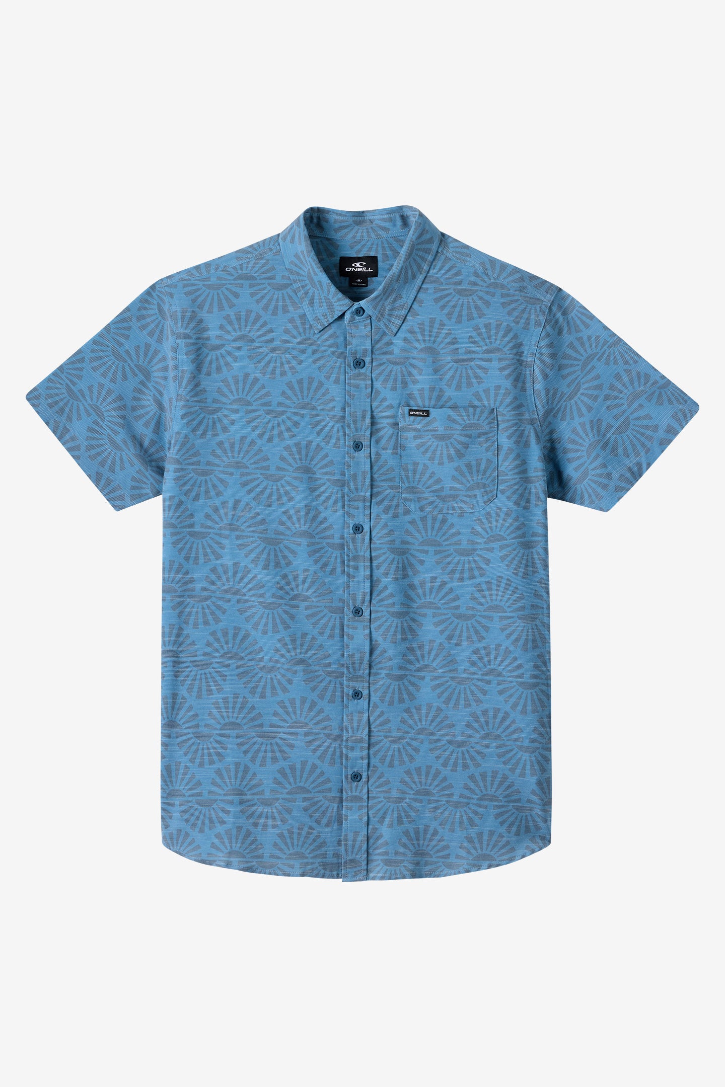 Boy's UPF Slub Standard Woven Shirt