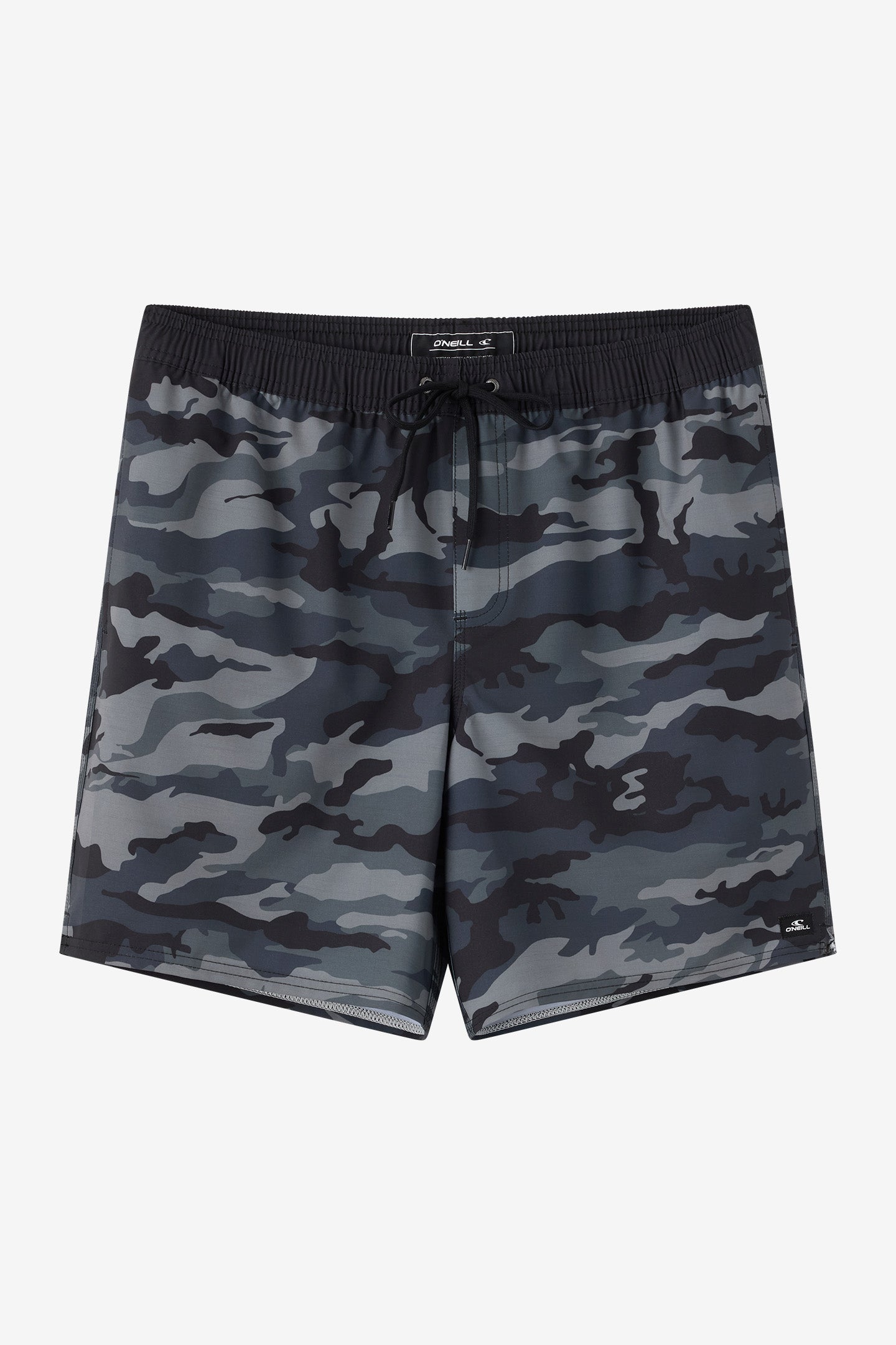Hermosa Elastic Waist Lined 17 Swim Trunks