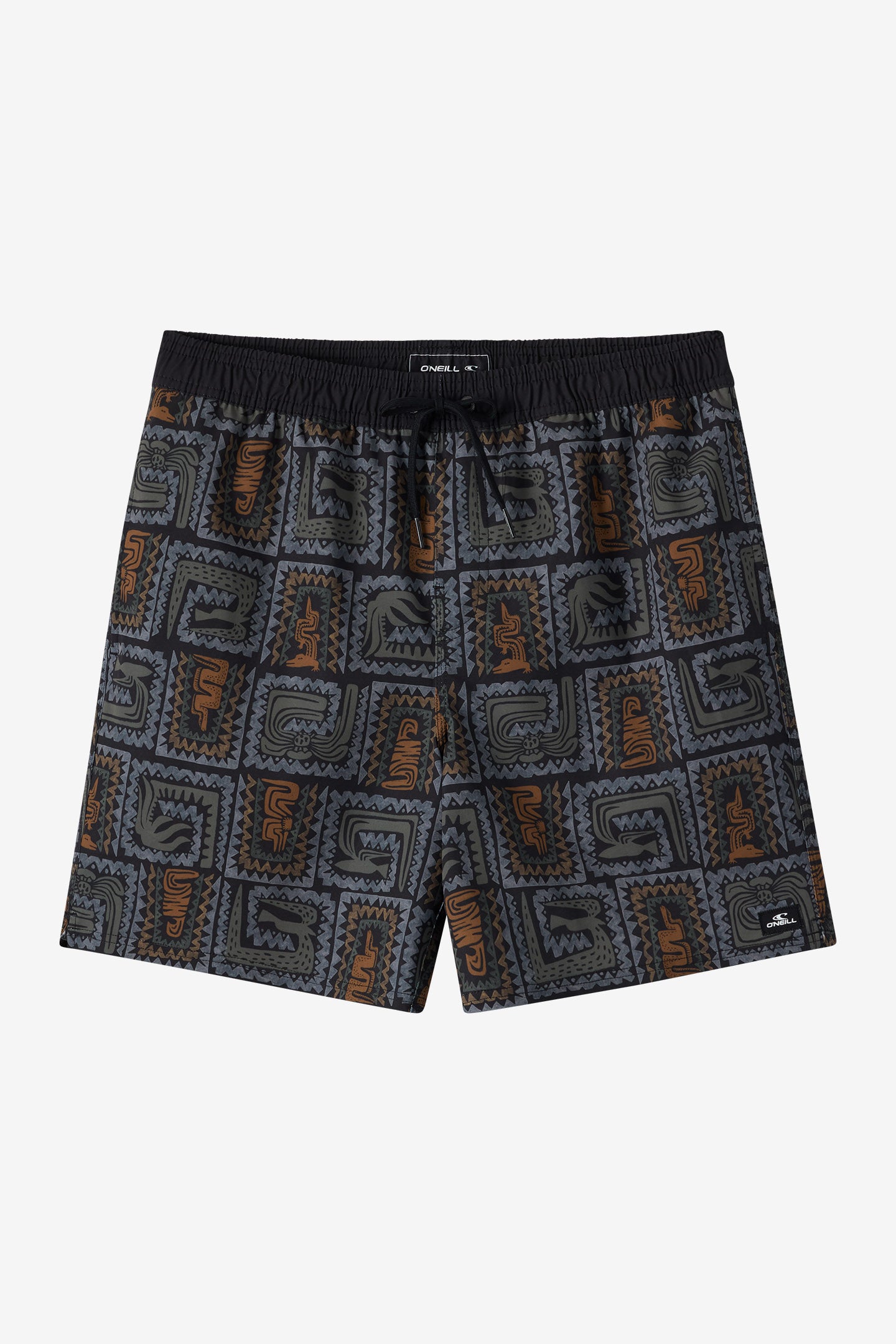 Boy's Hermosa Elastic Waist Lined 16 Swim Trunks
