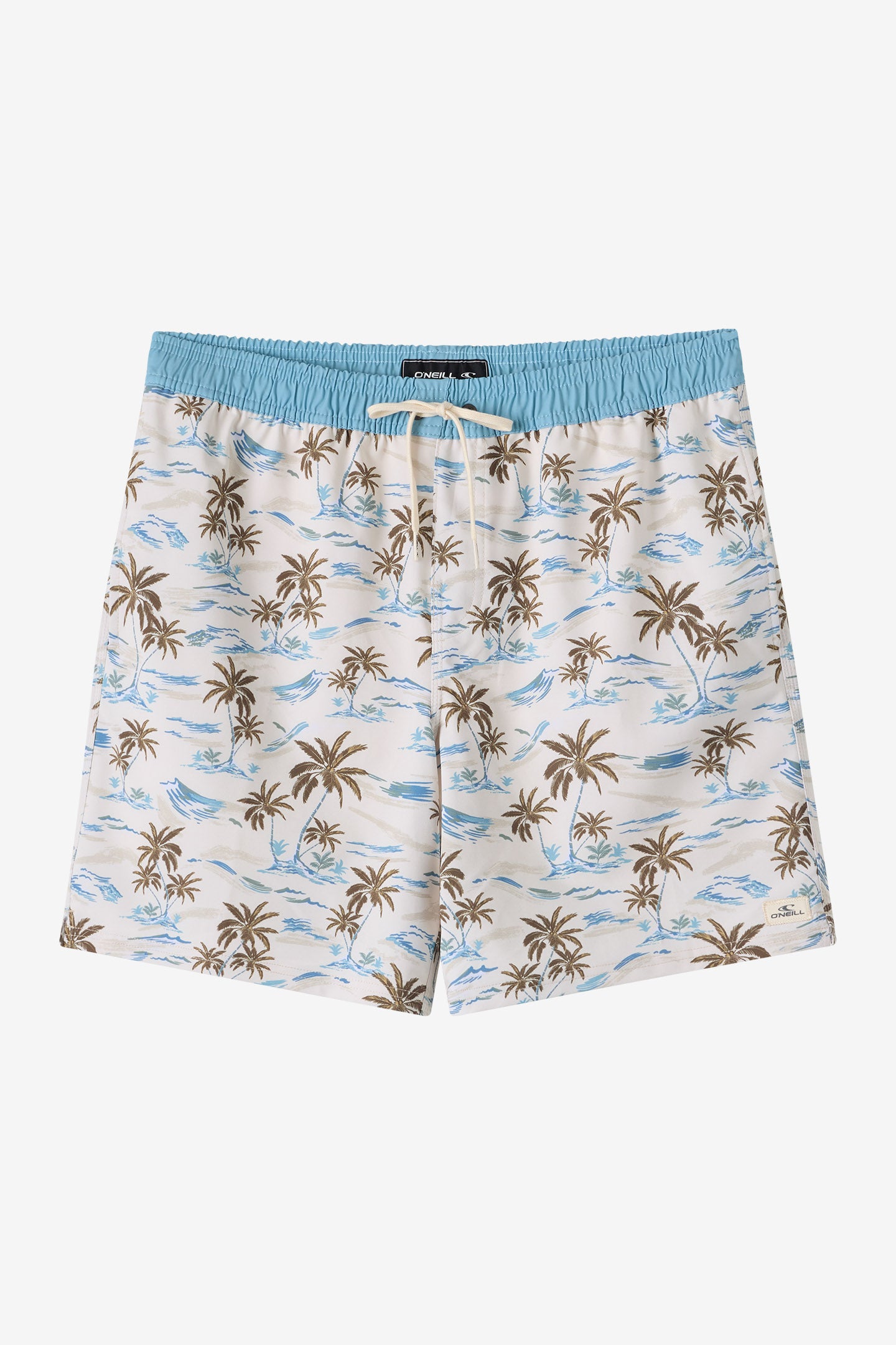Boy's Hermosa Elastic Waist Lined 16 Swim Trunks