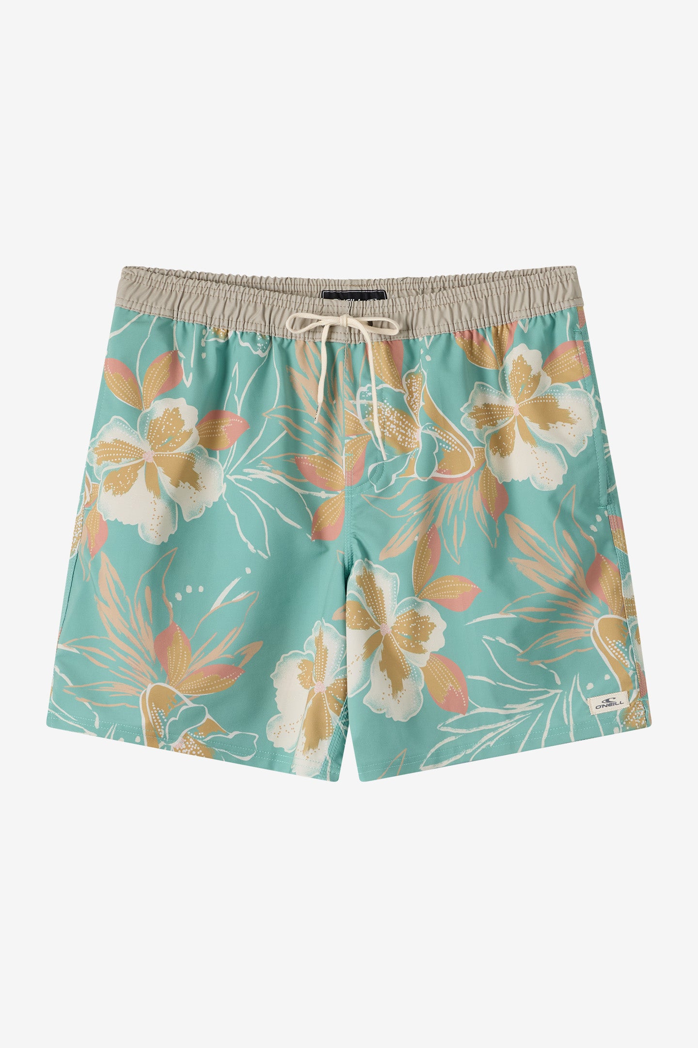 Boy's Hermosa Elastic Waist Lined 16 Swim Trunks