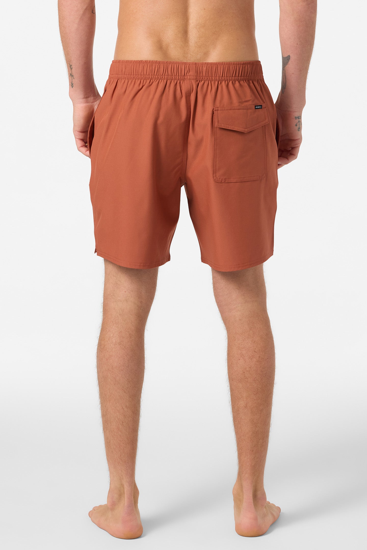 Lennox Hermosa Solid Volley 17 Swim Trunks - Image 4