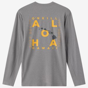 Hawaii Layout UPF Long Sleeve Standard Fit Tee