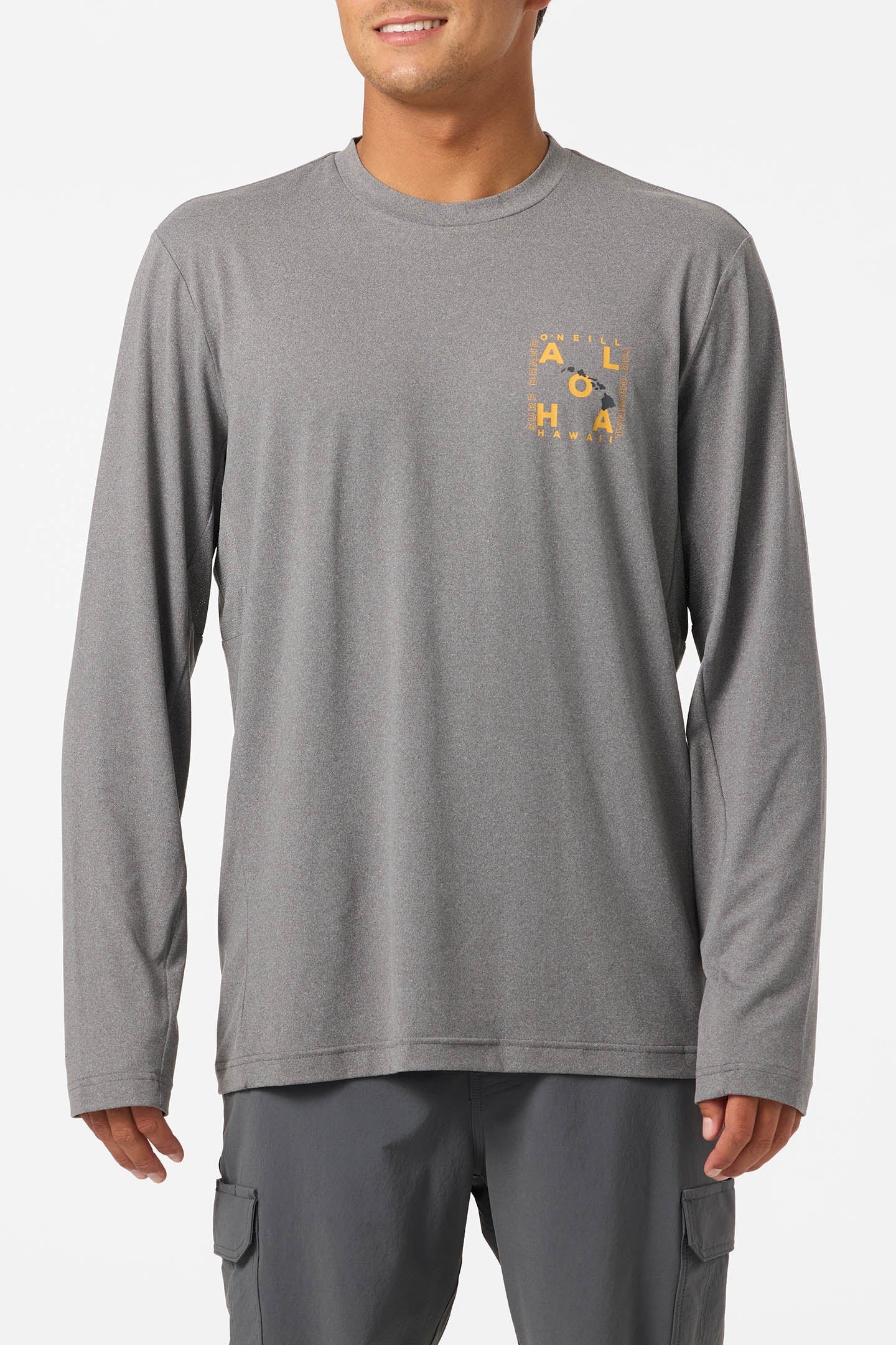 Hawaii Layout UPF Long Sleeve Standard Fit Tee - Image 2