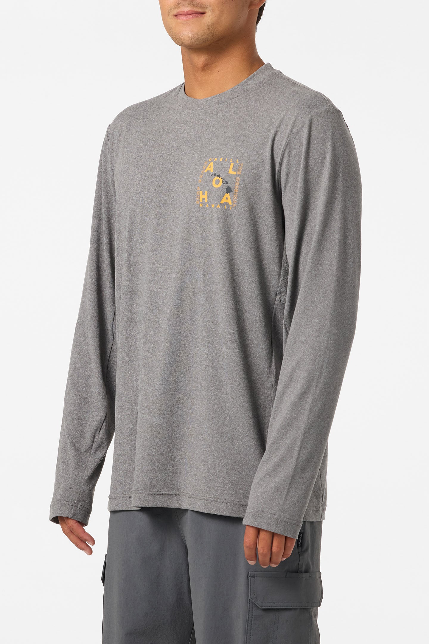 Hawaii Layout UPF Long Sleeve Standard Fit Tee - Image 3