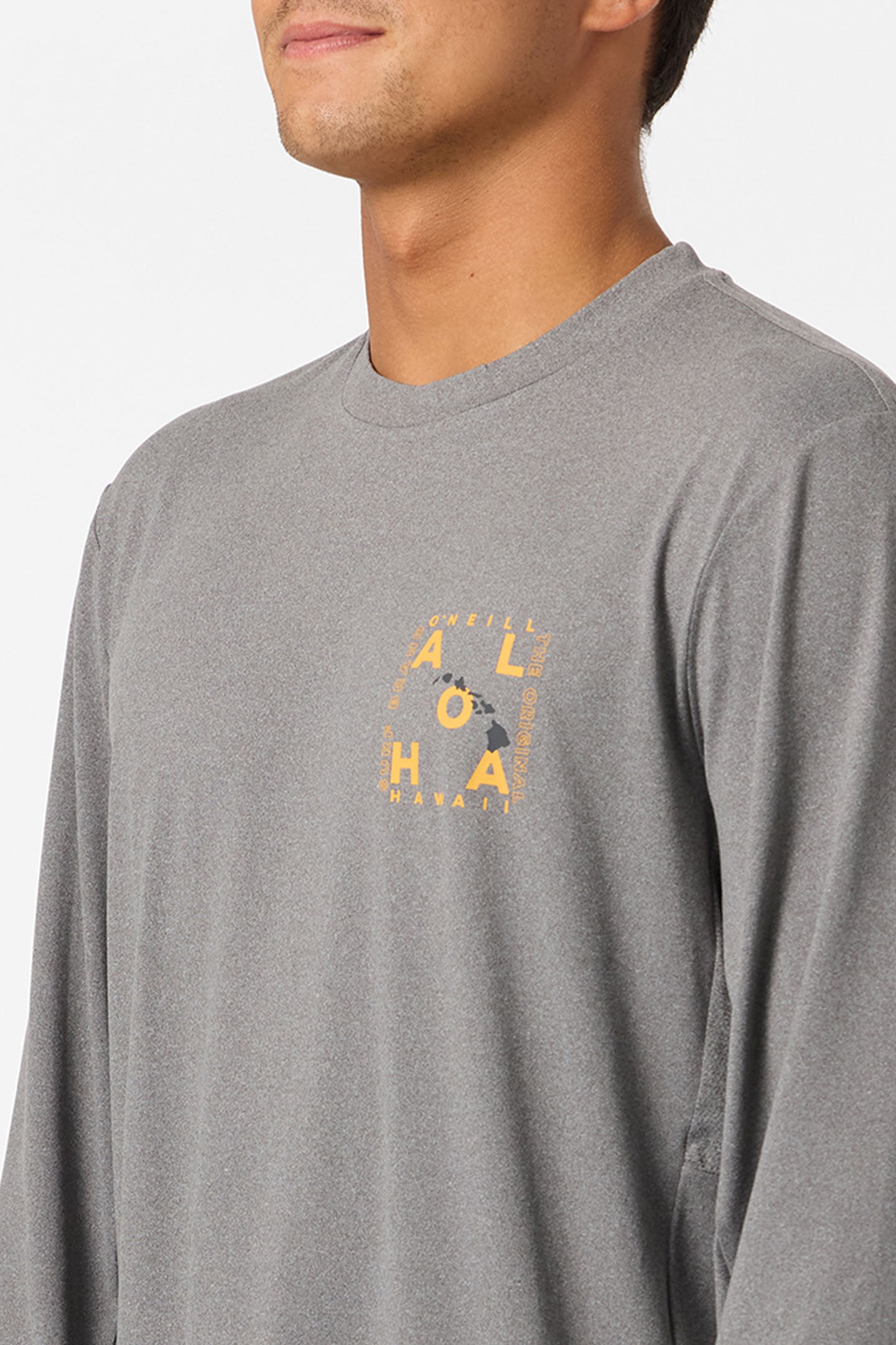 Hawaii Layout UPF Long Sleeve Standard Fit Tee - Image 4