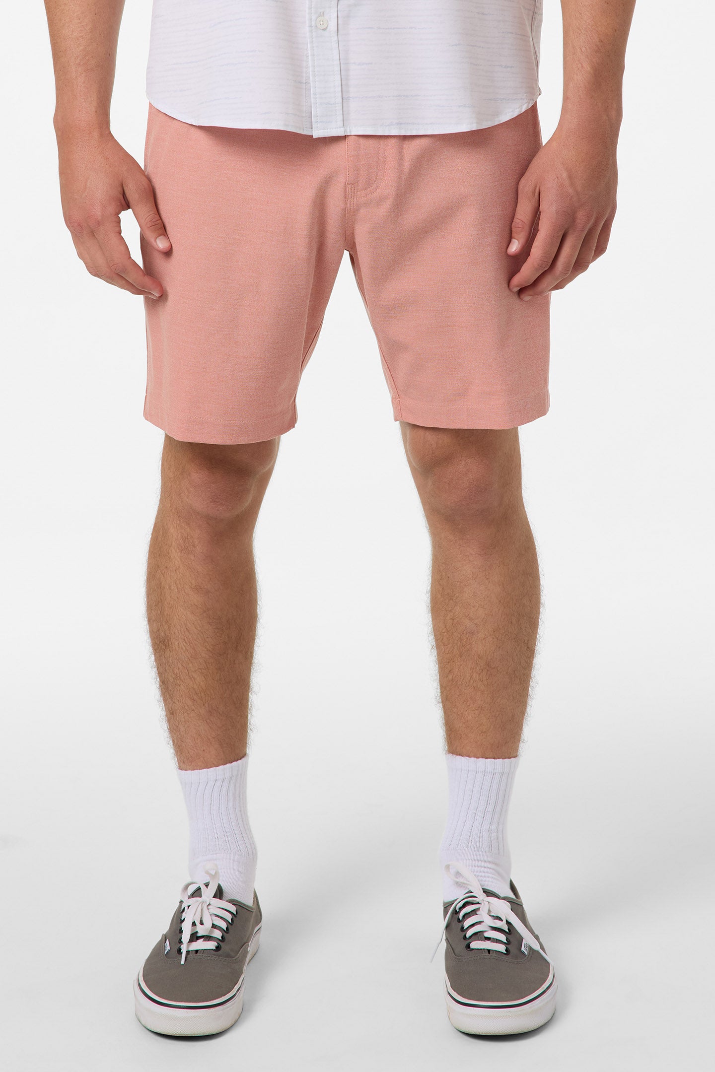Reserve Light Check Elastic Waist 18 Hybrid Shorts - Image 2