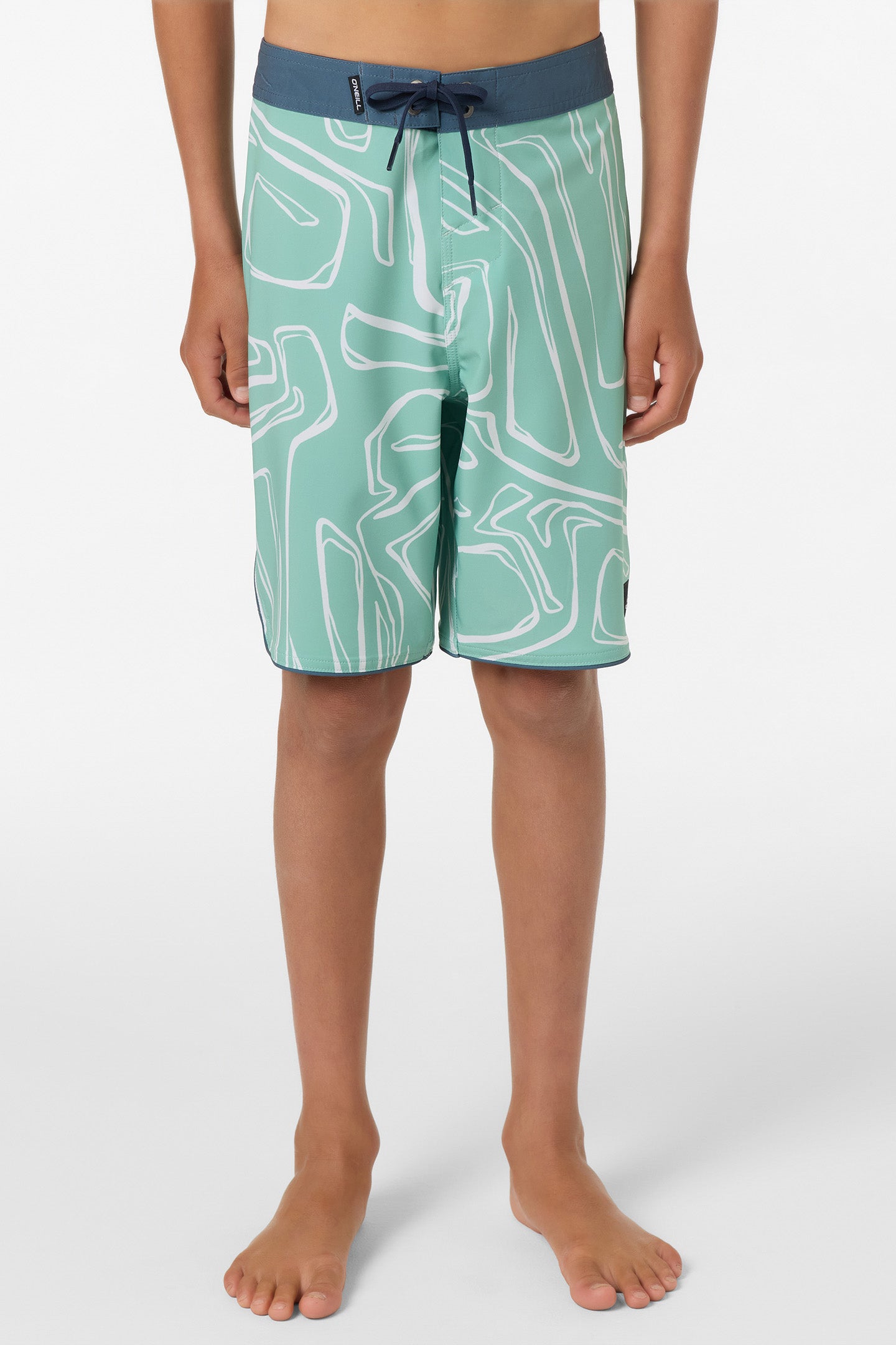Boy's Hyperfreak Mysto Scallop 17 Boardshorts - Image 2