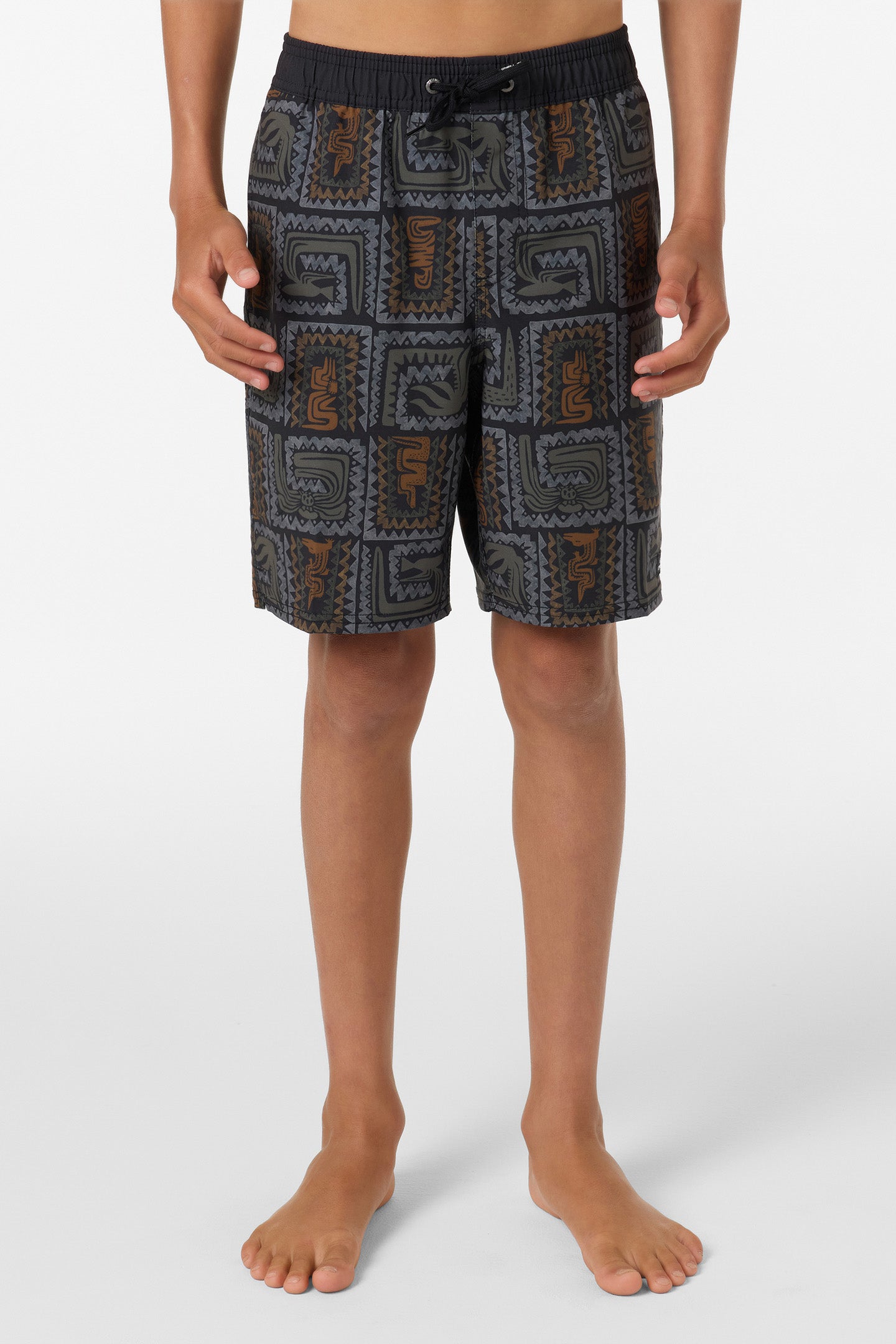Boy's Hermosa Elastic Waist Lined 16 Swim Trunks - Image 2