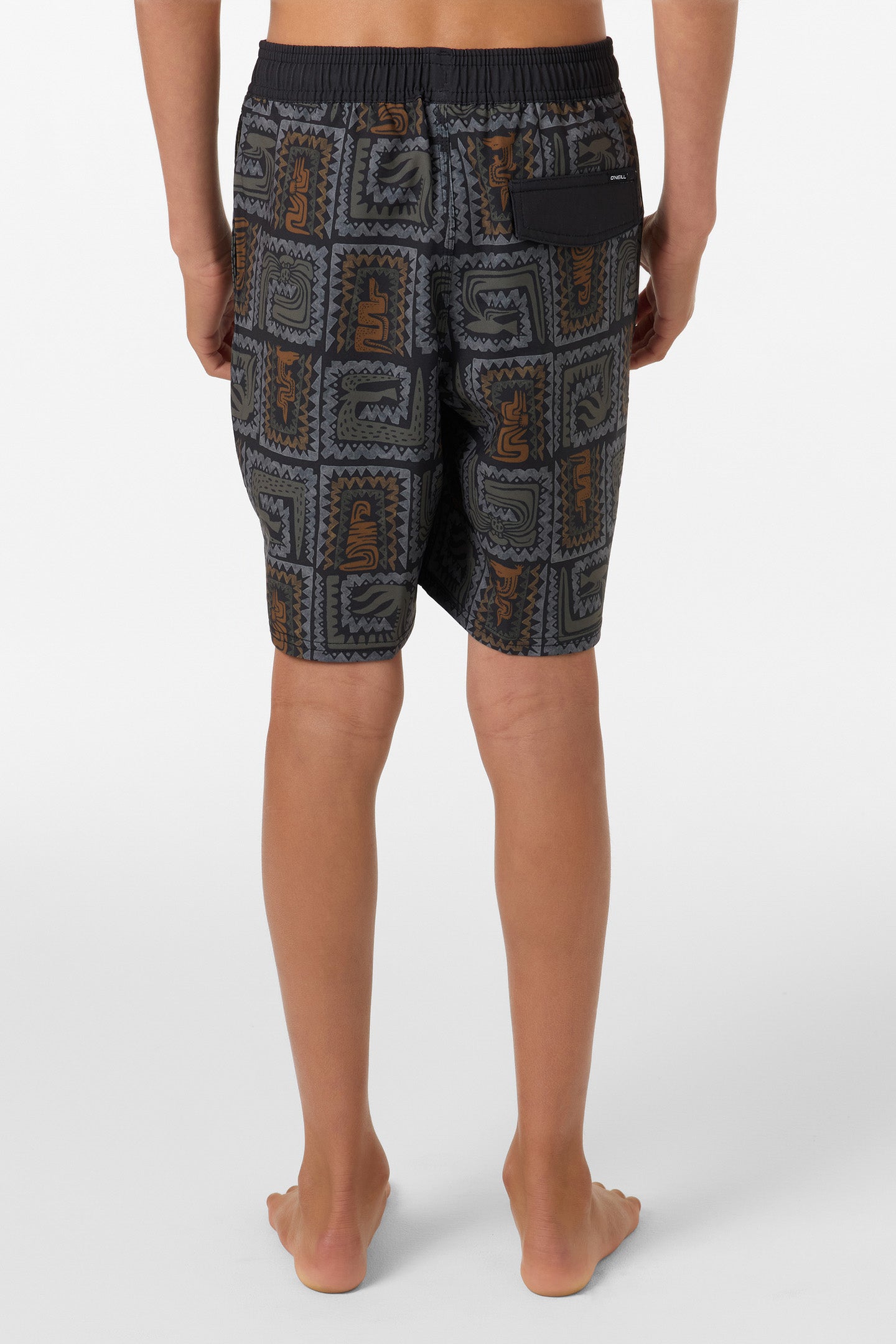 Boy's Hermosa Elastic Waist Lined 16 Swim Trunks - Image 5