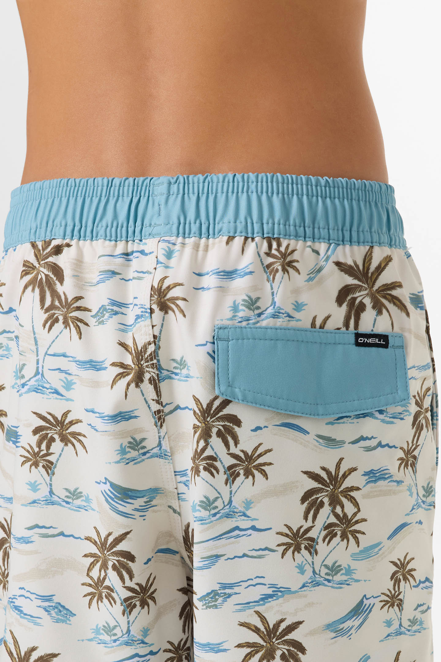Boy's Hermosa Elastic Waist Lined 16 Swim Trunks - Image 6
