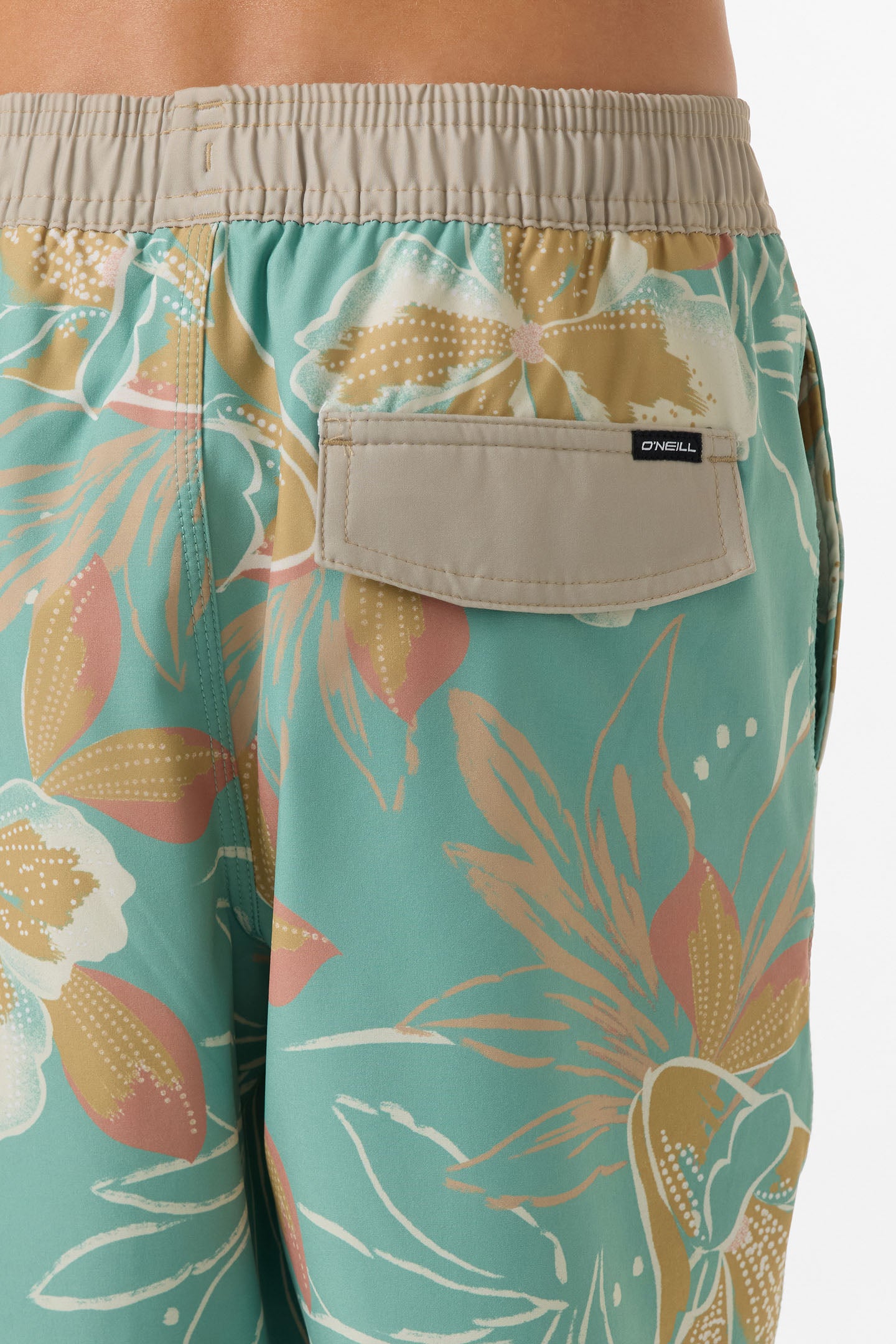 Boy's Hermosa Elastic Waist Lined 16 Swim Trunks - Image 6