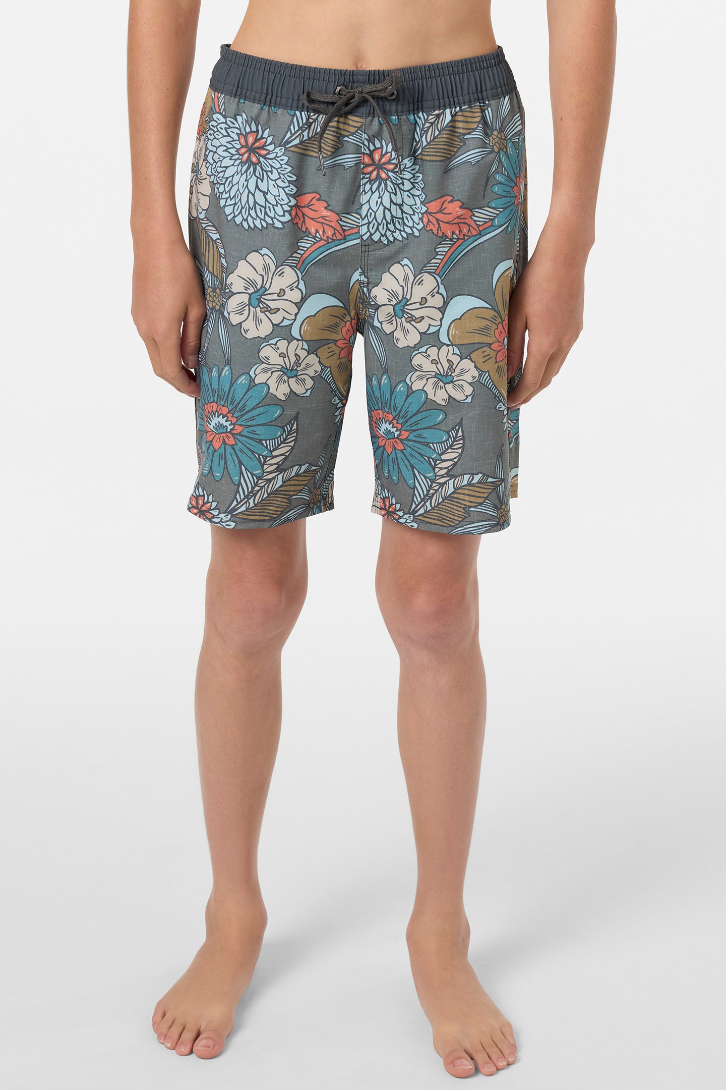 Boy's Hermosa Elastic Waist Lined 16 Swim Trunks - Image 2