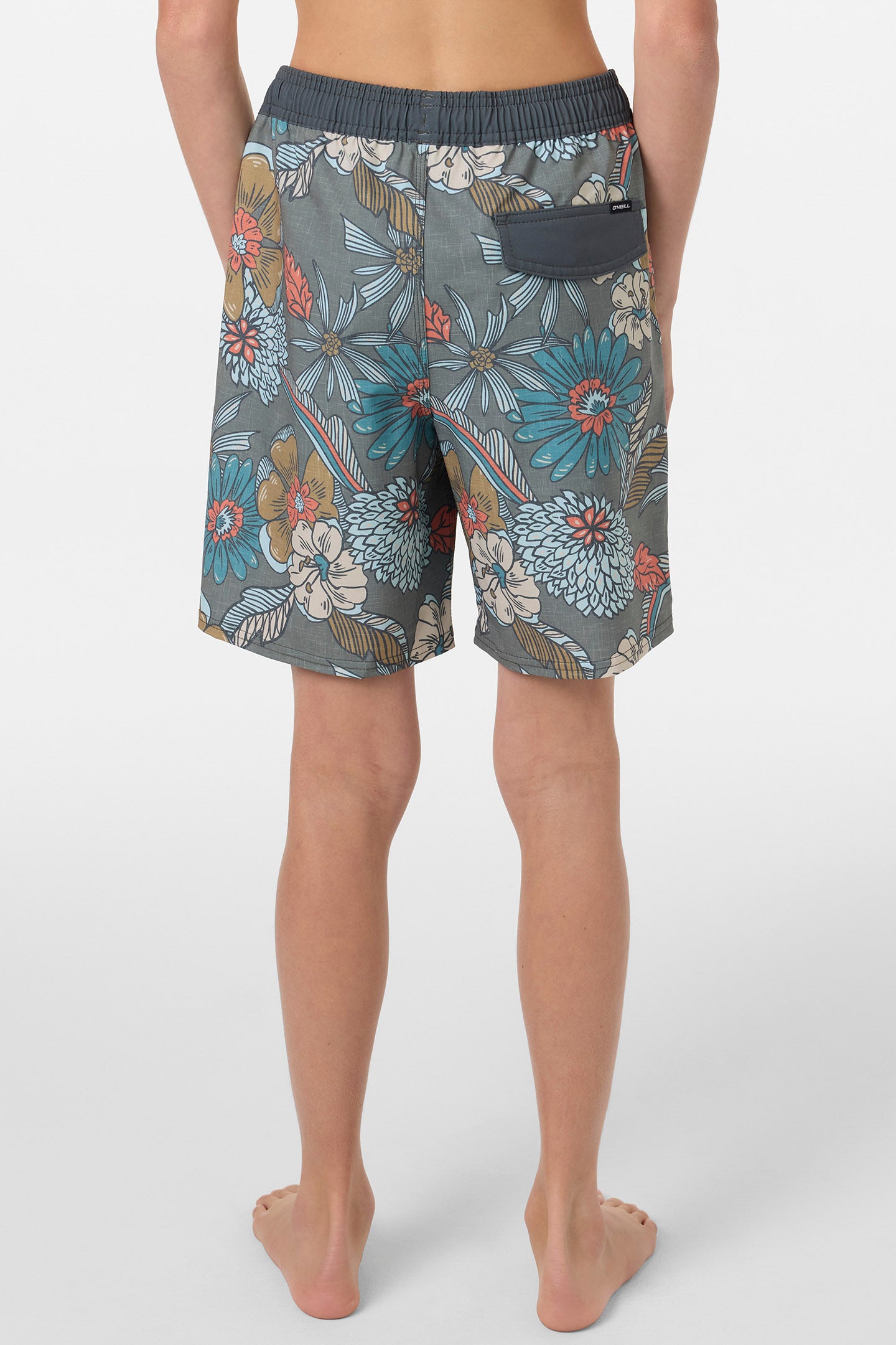 Boy's Hermosa Elastic Waist Lined 16 Swim Trunks - Image 4