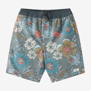 Boy's Hermosa Elastic Waist Lined 16 Swim Trunks