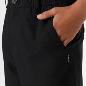 Boy's Reserve Light Check Elastic Waist 16 Hybrid Shorts