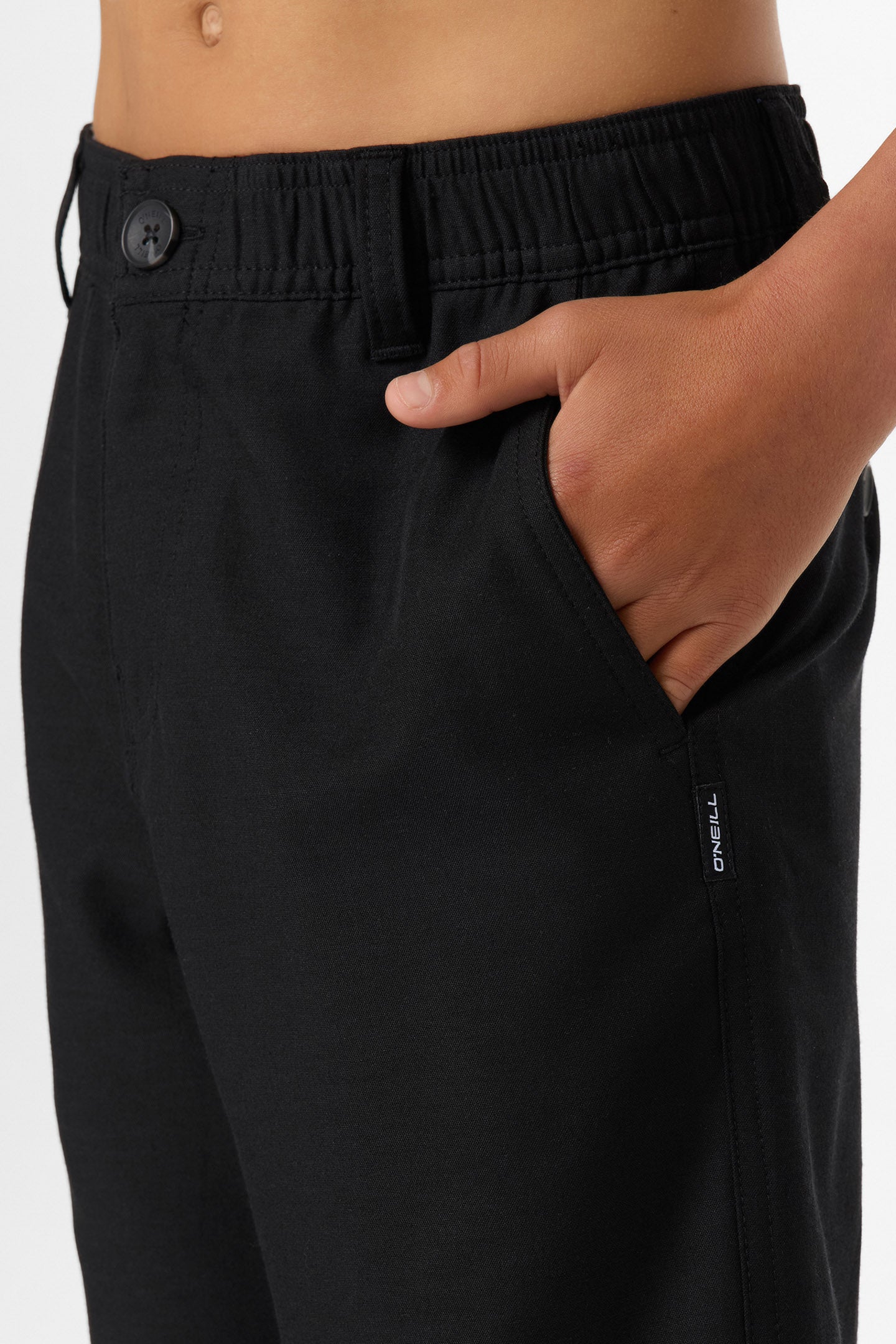 Boy's Reserve Light Check Elastic Waist 16 Hybrid Shorts - Image 4