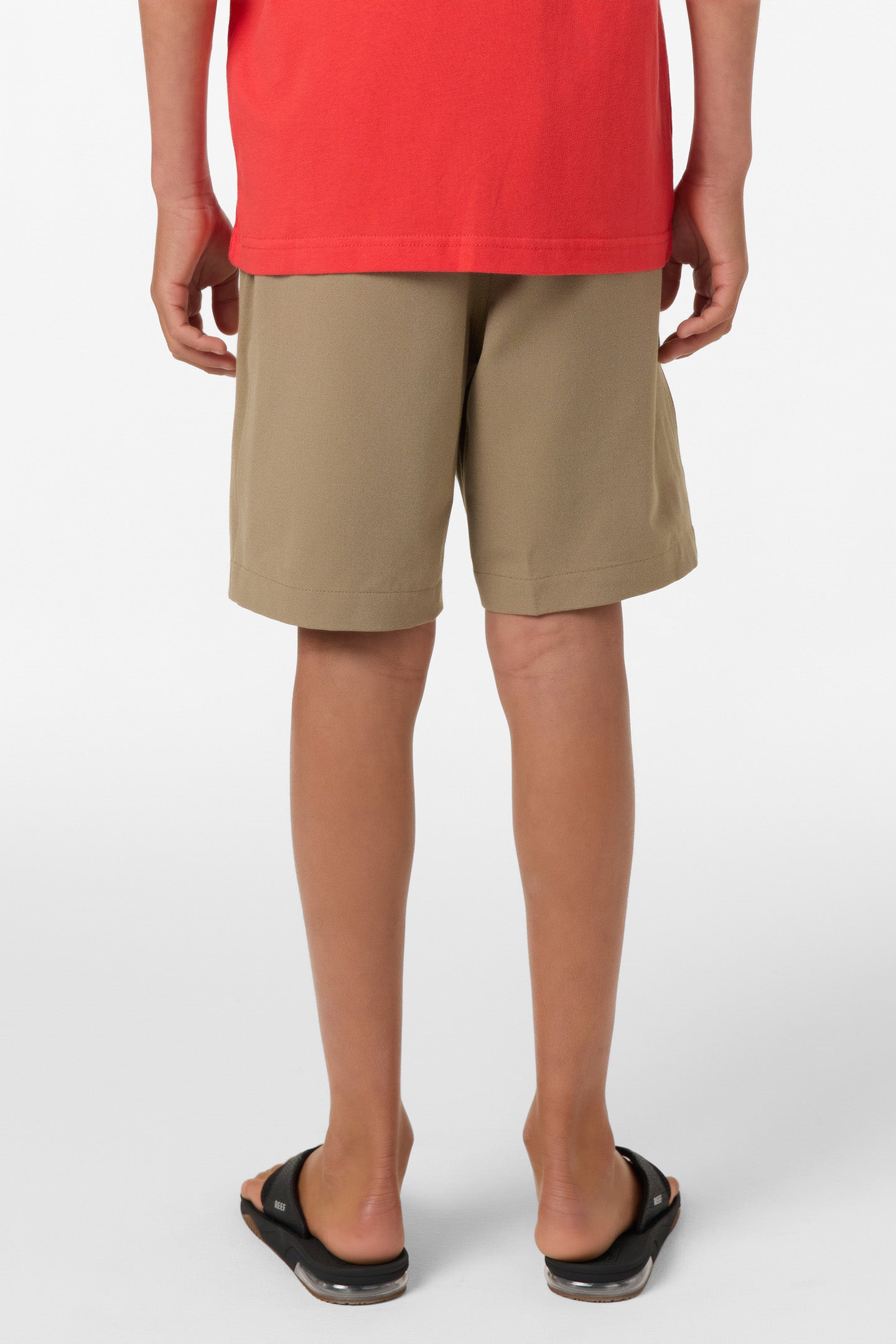 Boy's Reserve Light Check Elastic Waist 16 Hybrid Shorts - Image 5
