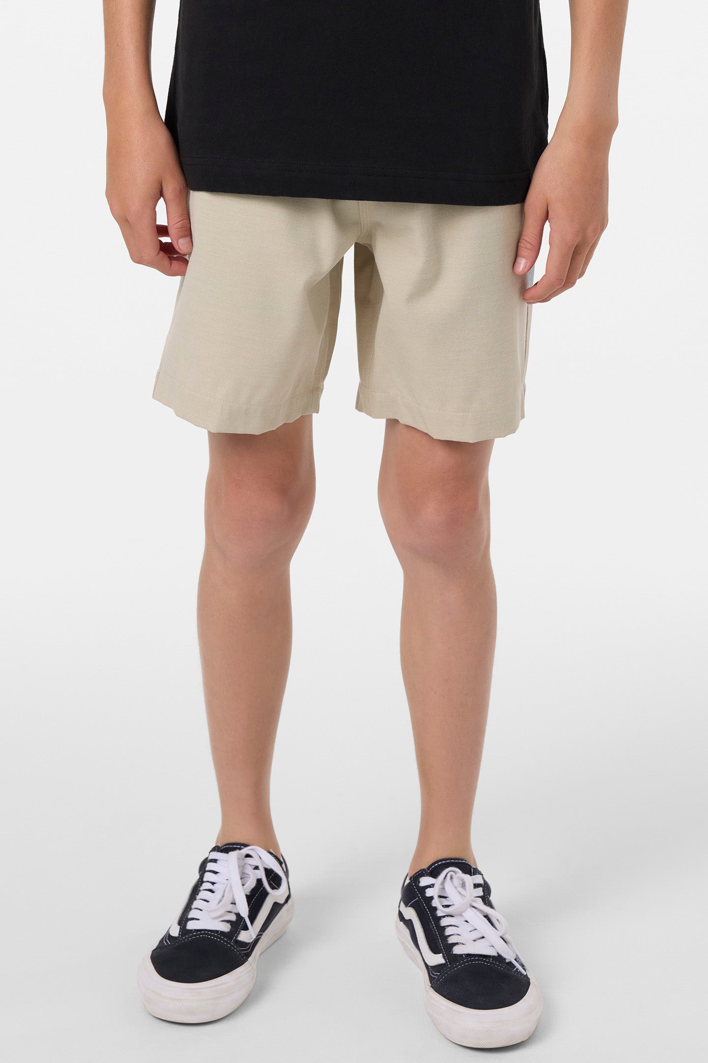 Boy's Reserve Light Check Elastic Waist 16 Hybrid Shorts - Image 2