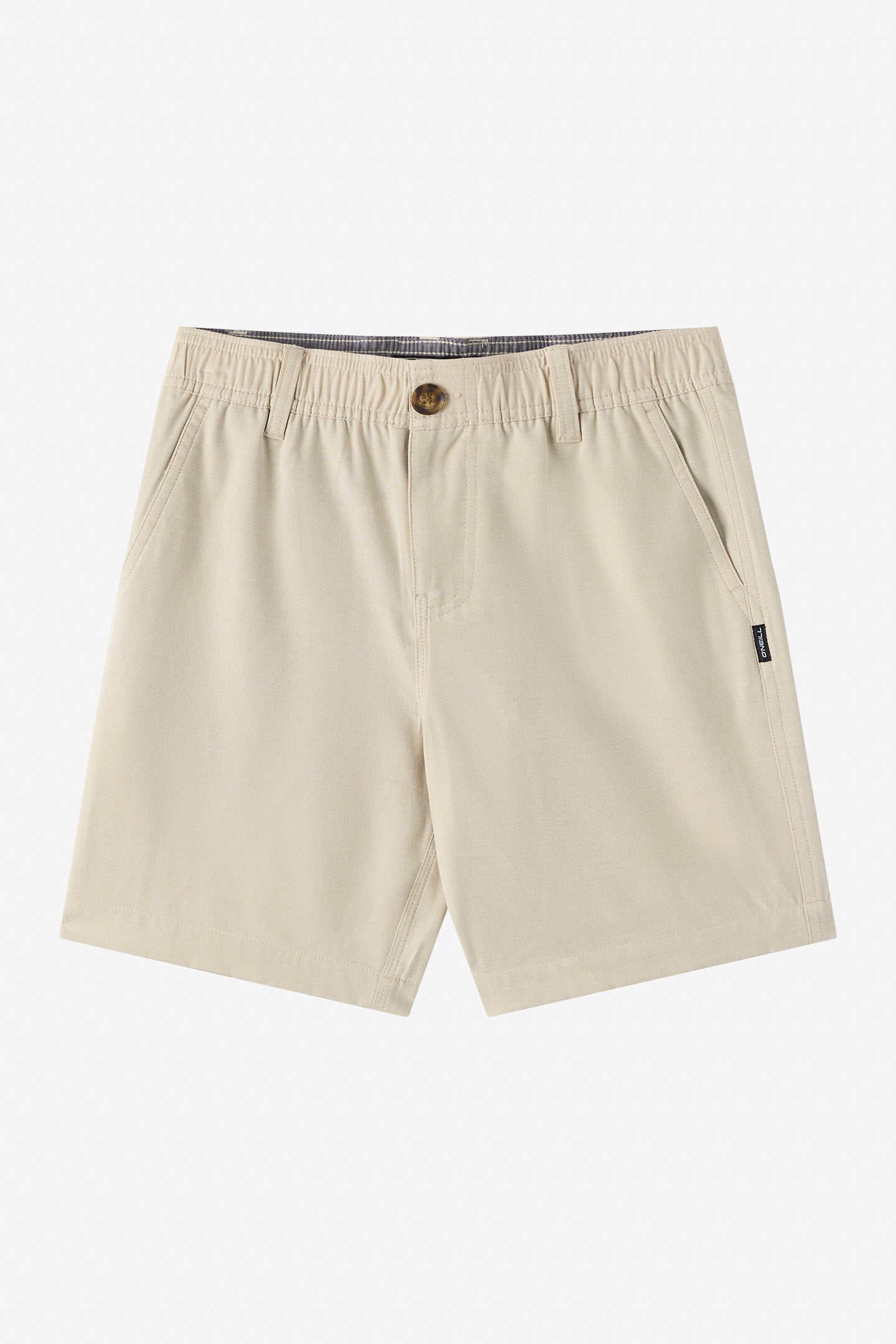 Boy's Reserve Light Check Elastic Waist 16 Hybrid Shorts