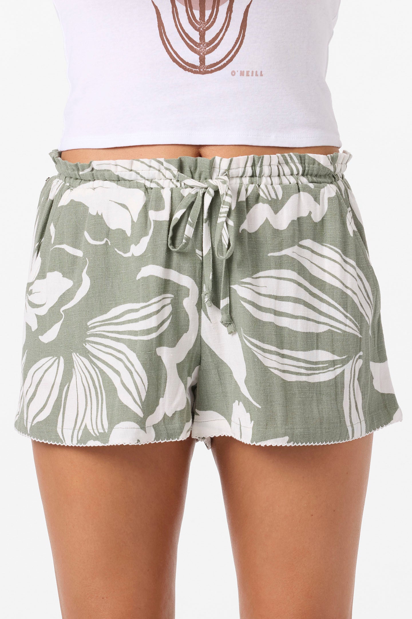 Layne Floral Beach Shorts - Image 3