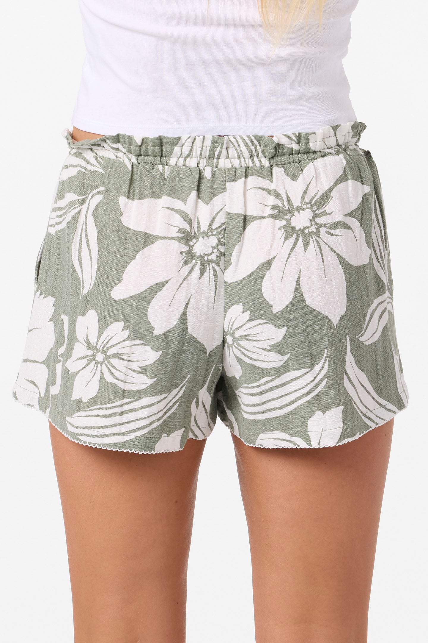 Layne Floral Beach Shorts - Image 5
