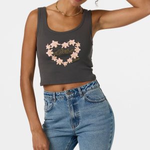 Leah Hawaii Scoopneck Tank