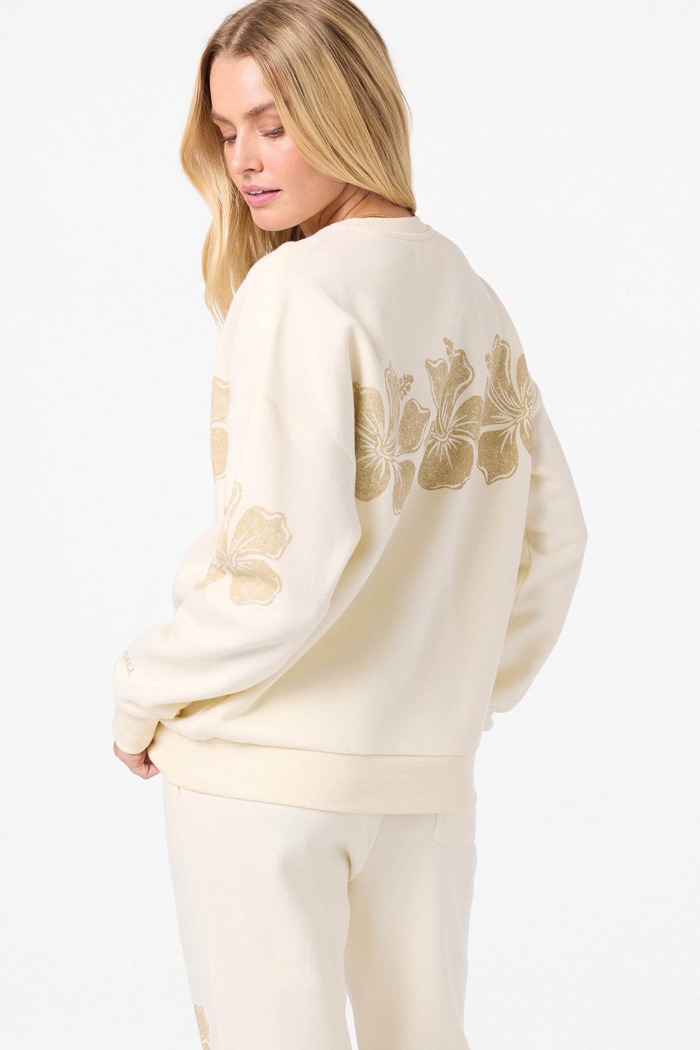 Lei Oversized Crew Neck Fleece - Image 2