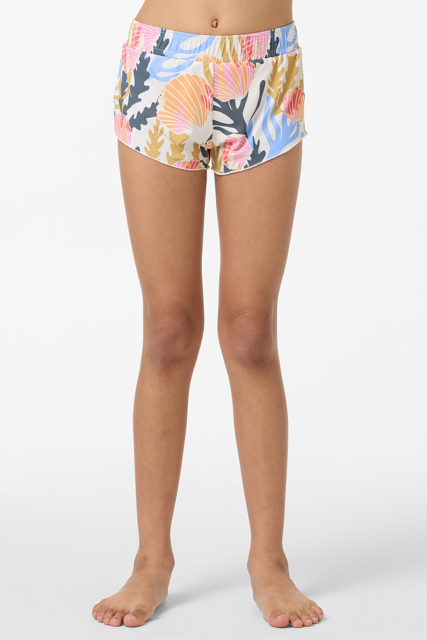 Girl's Cruising Printed 2 Elastic Boardshorts - Image 4